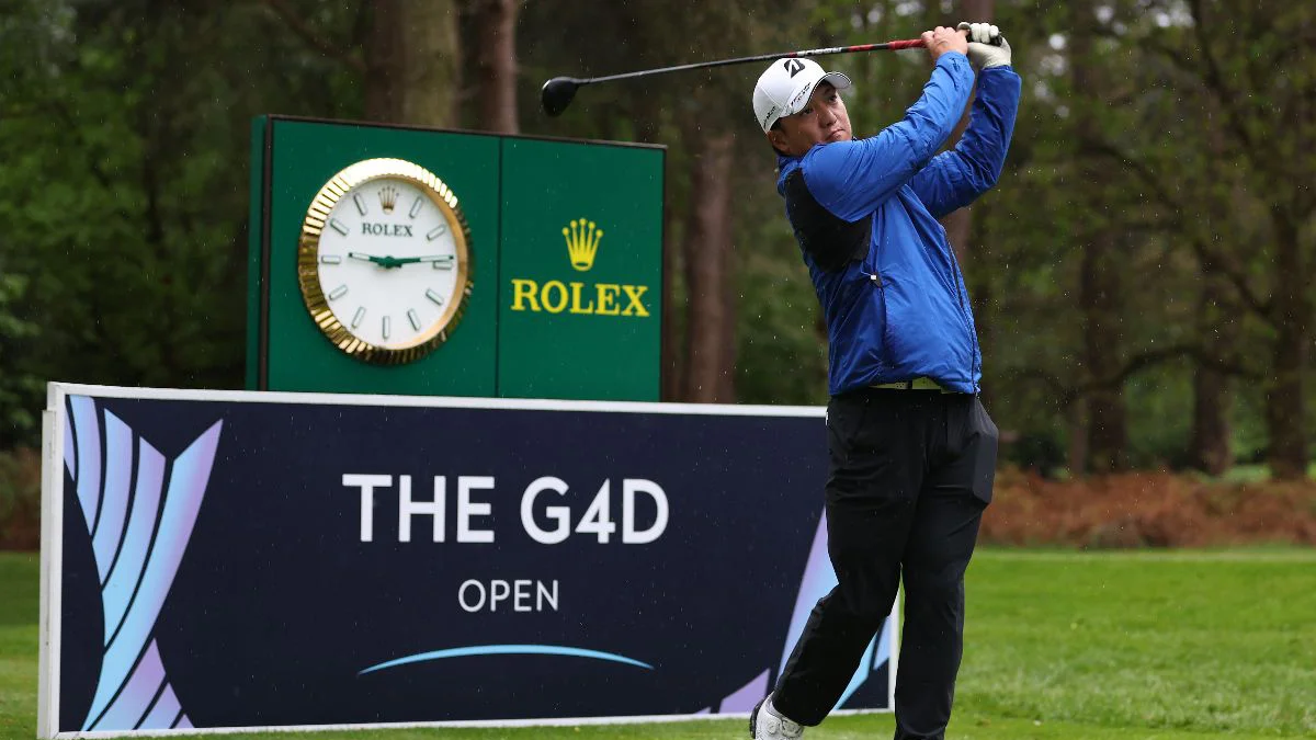 Hayato Yoshida competing at The G4D Open.