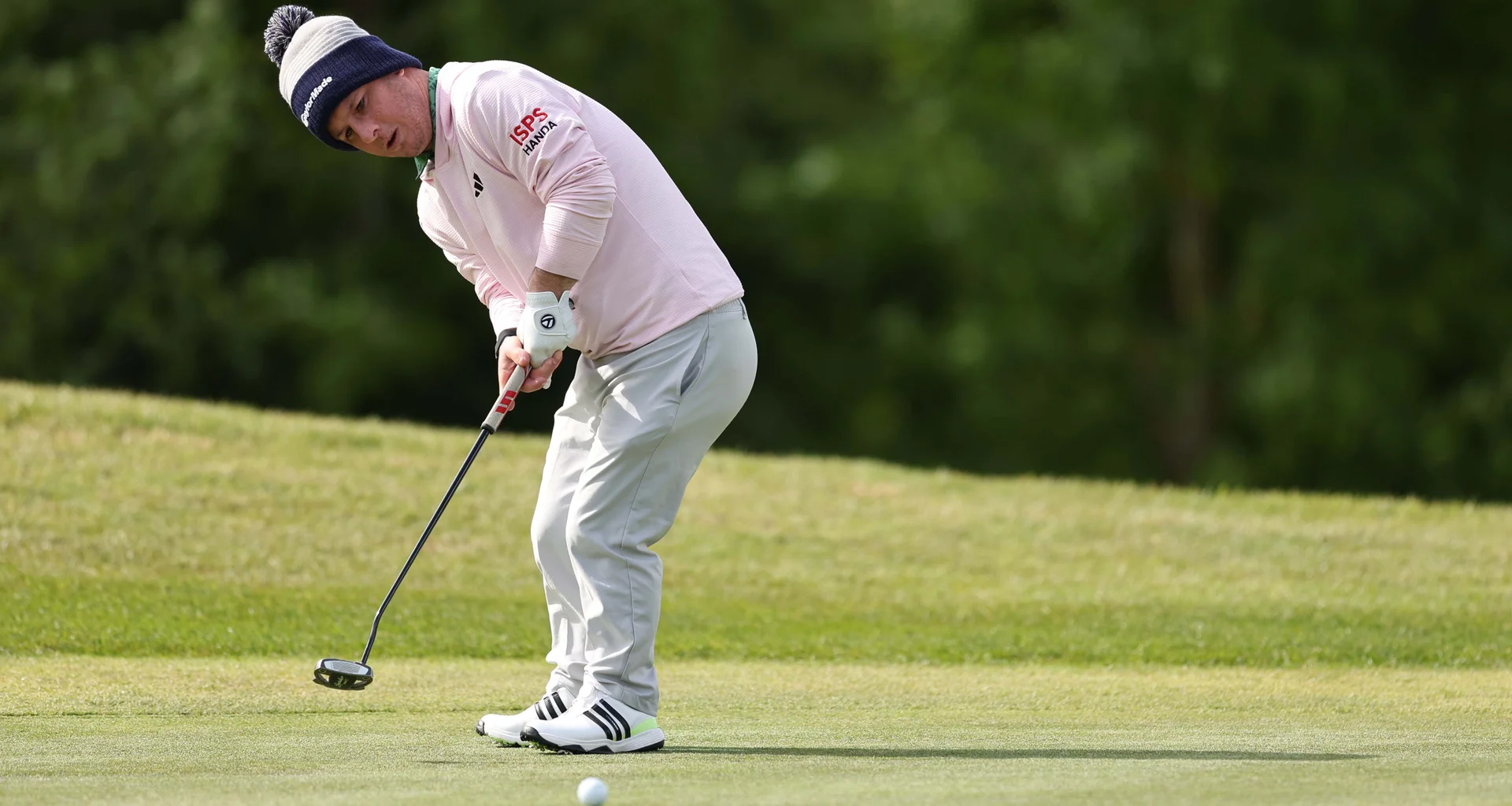 Brendan Lawlor in action during the 2026 G4D Open at Celtic Manor.