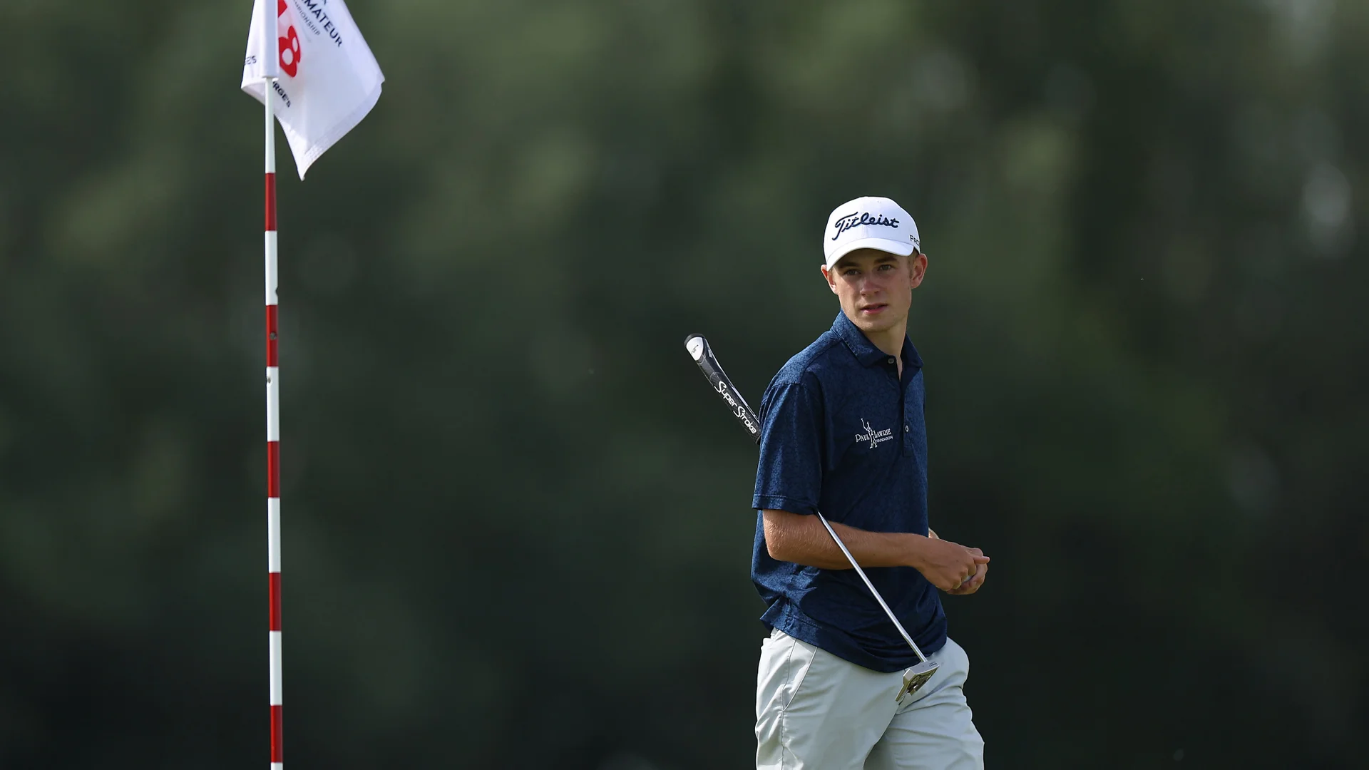 Connor Graham during day two of The Amateur Championship at Royal St George's.
