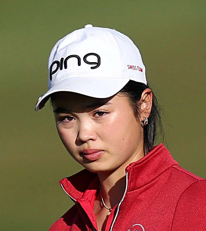 Lana Guyot, runner-up in the 2026 Girls' U16 Amateur Championship at Gog Magog.