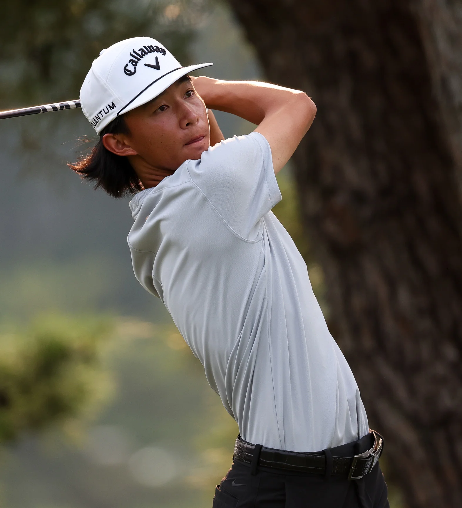 A shot of Ethan Fang in action.