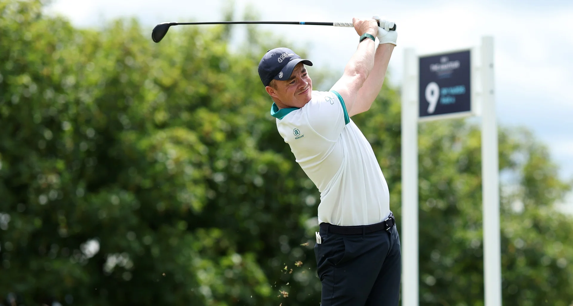 Stuart Grehan in action during the 2026 Amateur Championship.