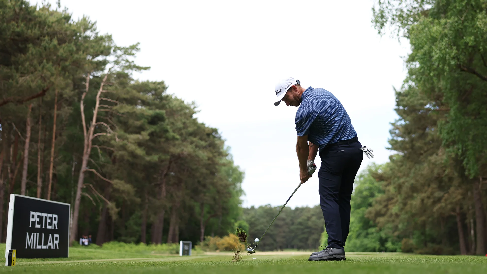 Thomas Colombel during day three of The G4D Open at Woburn.