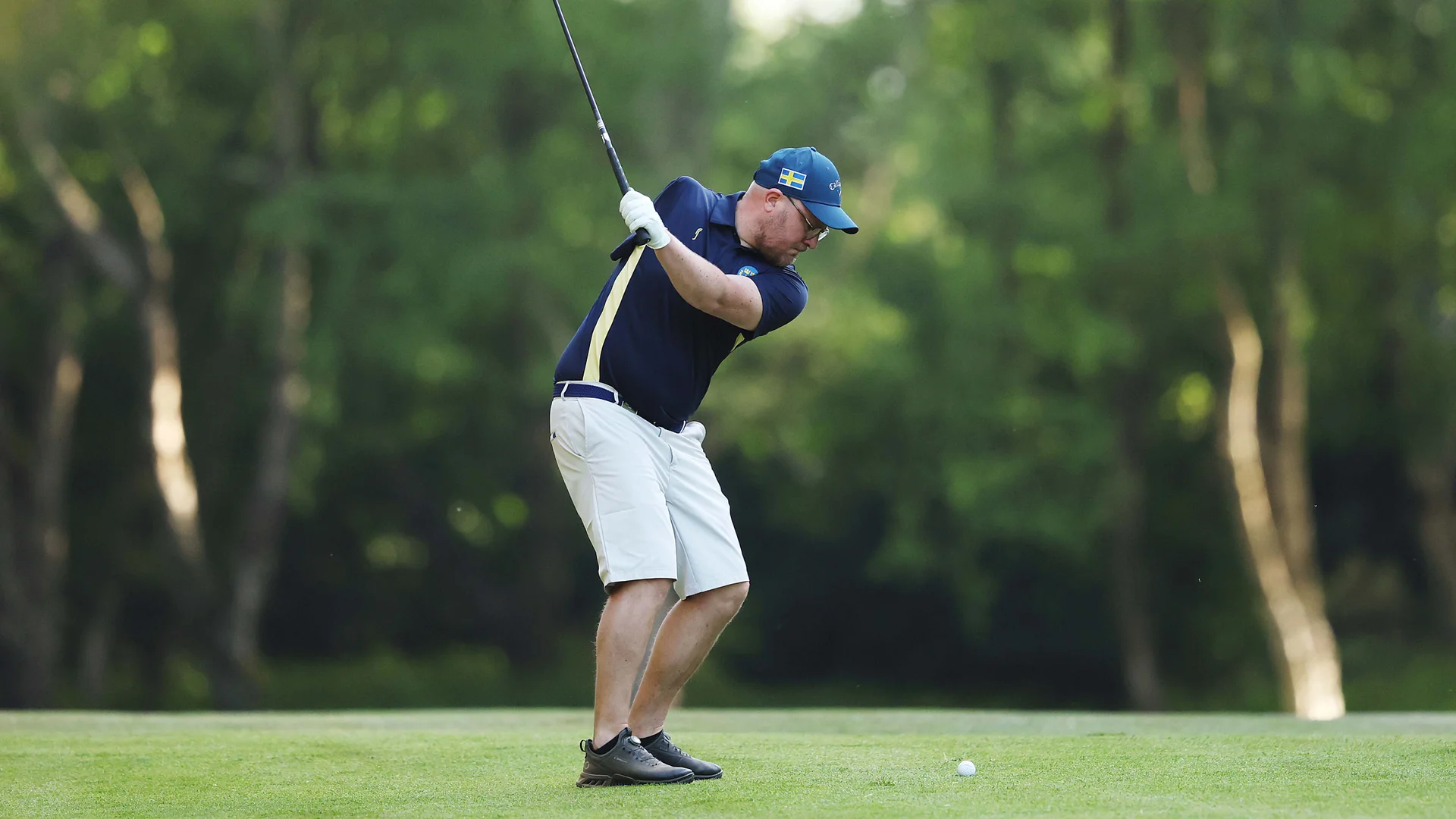 Marcus Malo in action during day two of The G4D Open. 17 May 2025.