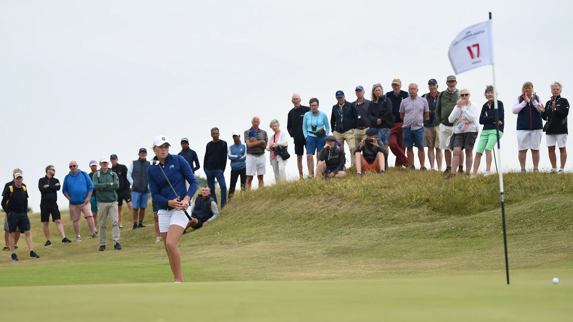 Hannah Darling during the Women's Amateur Championship in 2022.
