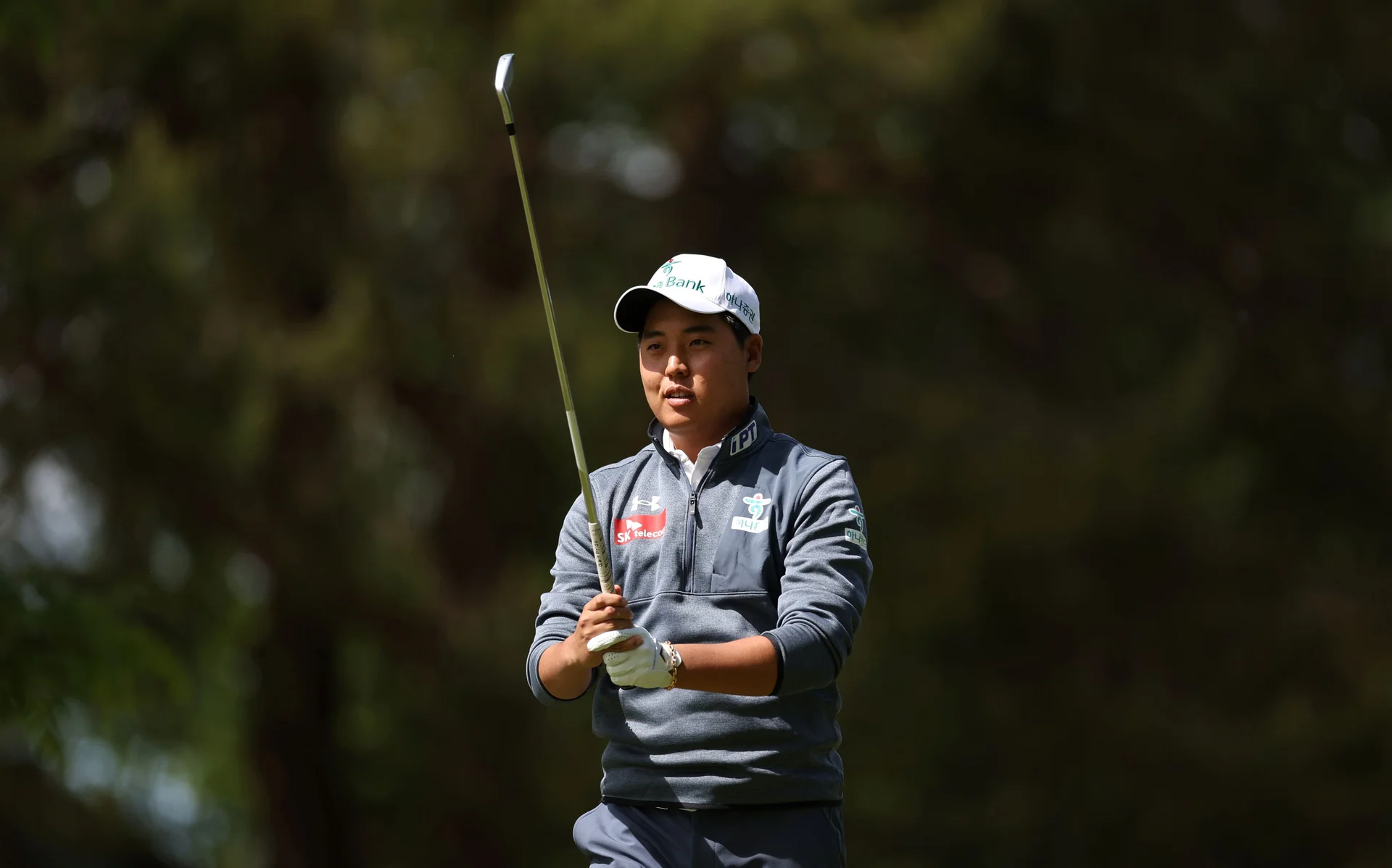 Simon Seungmin Lee of Korea during Day Two of The G4D Open at Celtic Manor Resort