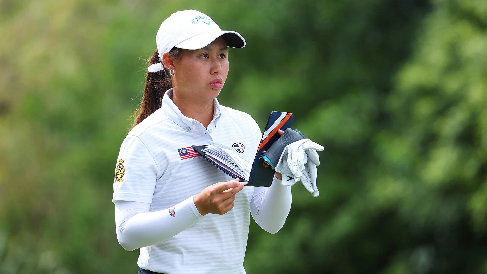 Jeneath Wong in round one of the Women's Amateur Asia-Pacific