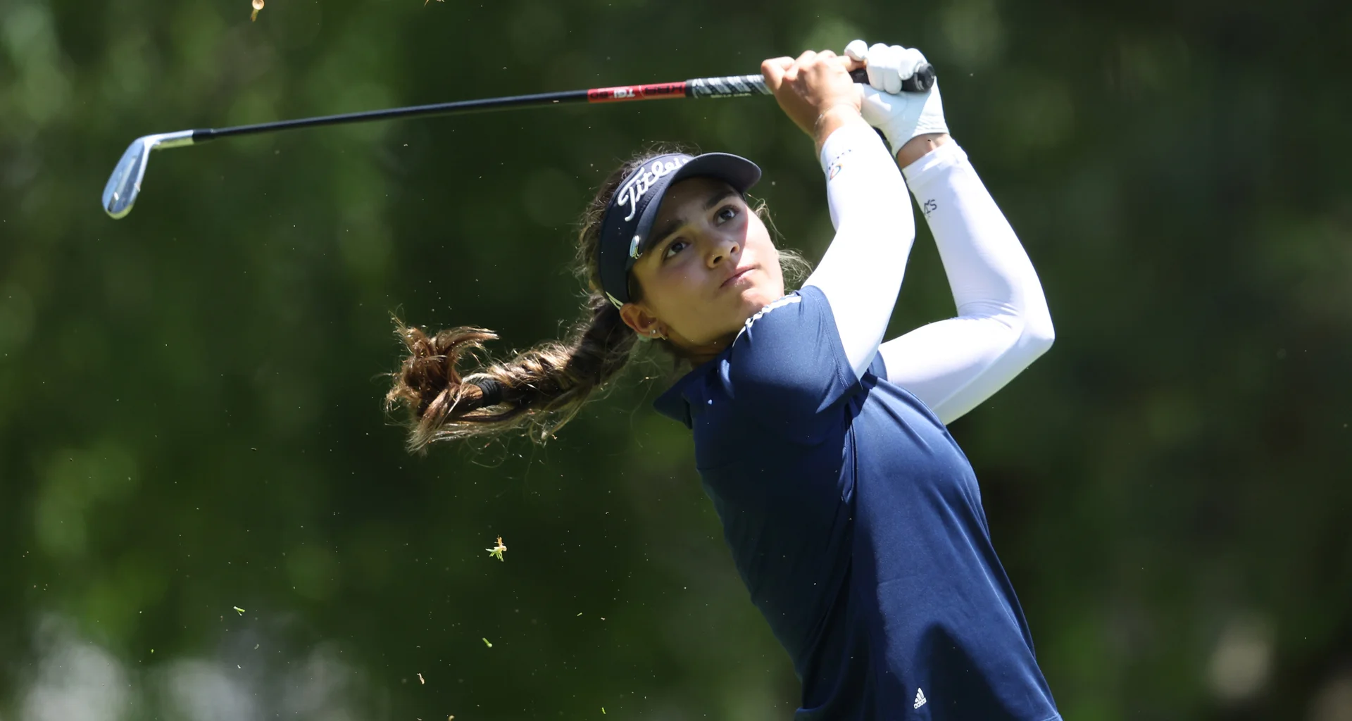 Gia Raad of South Africa tees off during Day One of the Africa Amateur Women's Invitational at Royal Johannesburg