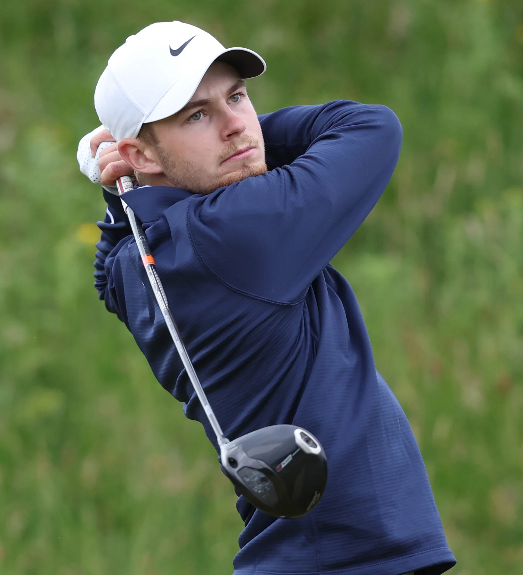 Connor Graham playing golf.