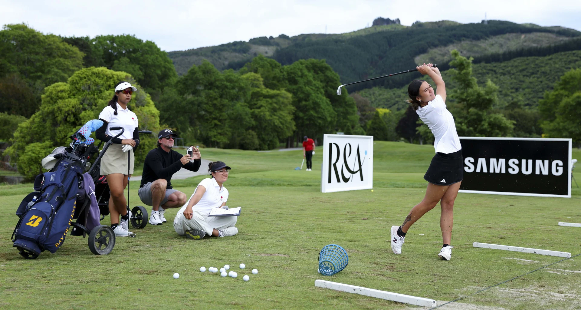  Women's Amateur Asia-Pacific Academy players benefitted from world-class coaching at Royal Wellington.