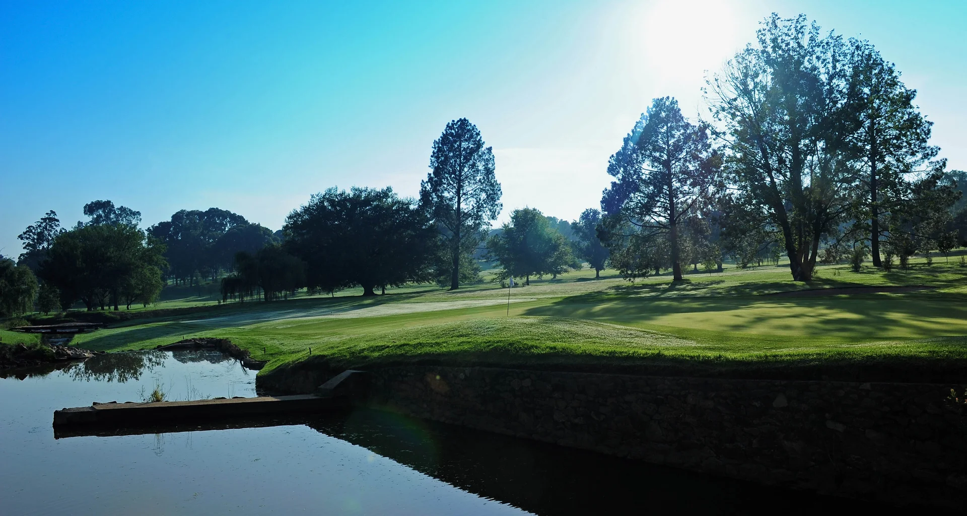 A general view of the fourth hole on the east course at Royal Johannesburg and Kensington Golf Club