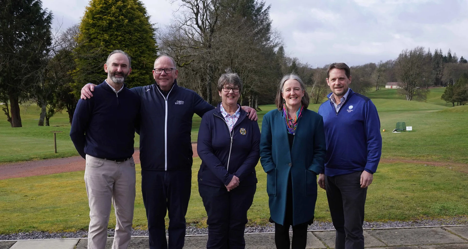 Sports Minister Maree Todd in attendance as the Golf at the Heart of Healthy Ageing Across Scotland project is launched.