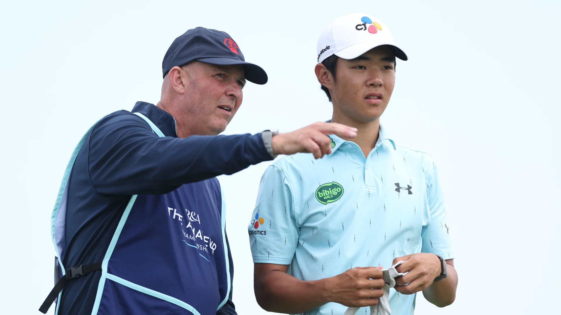 Kris Kim during day one of The Amateur Championship at Royal St George's. June 2025.