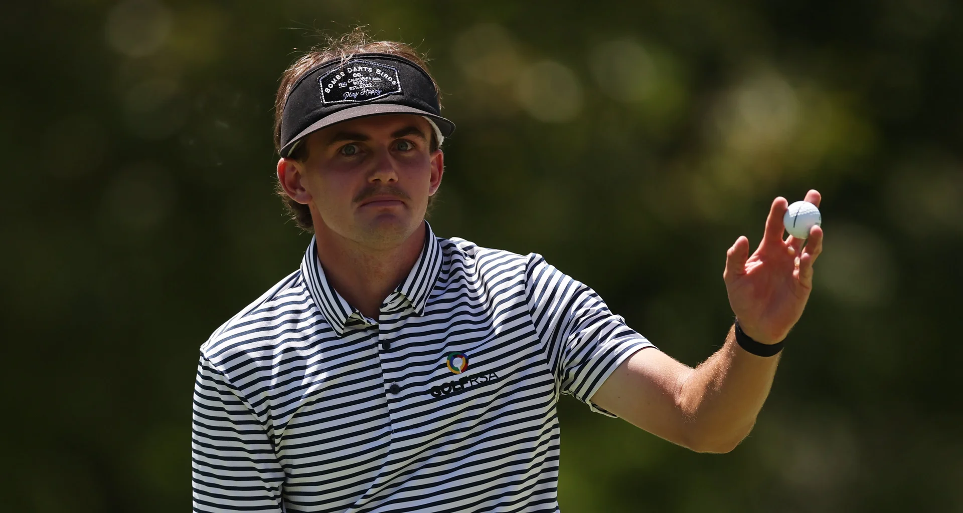 Jack Buchanan in action during the final round of the Africa Amateur Championship.