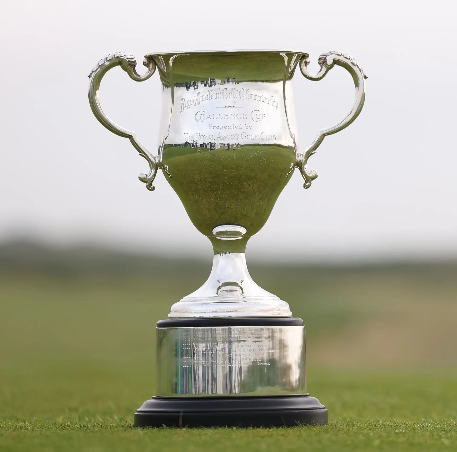 The Boys' Amateur Championship trophy.