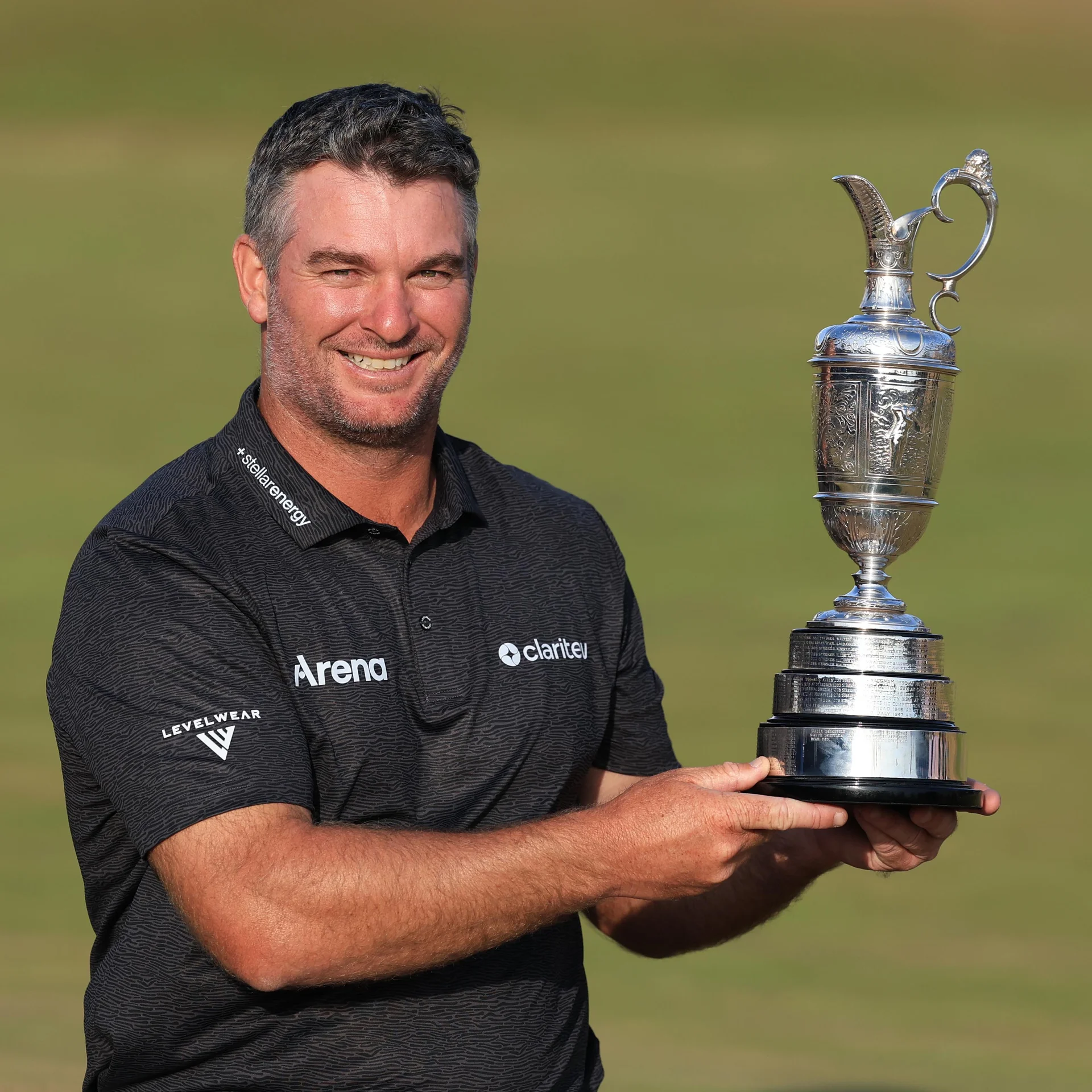Ryan Fox with The Claret Jug after winning The 154th Open at Royal Birkdale.