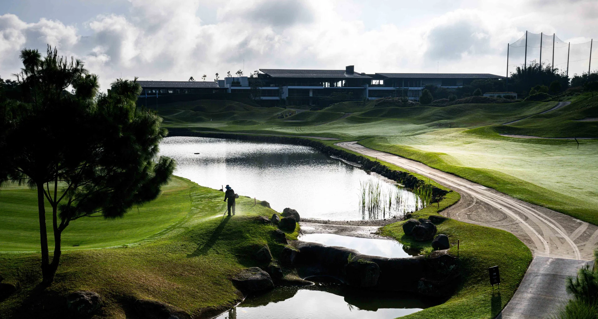 A general view of El Pulte Golf in Guatemala.