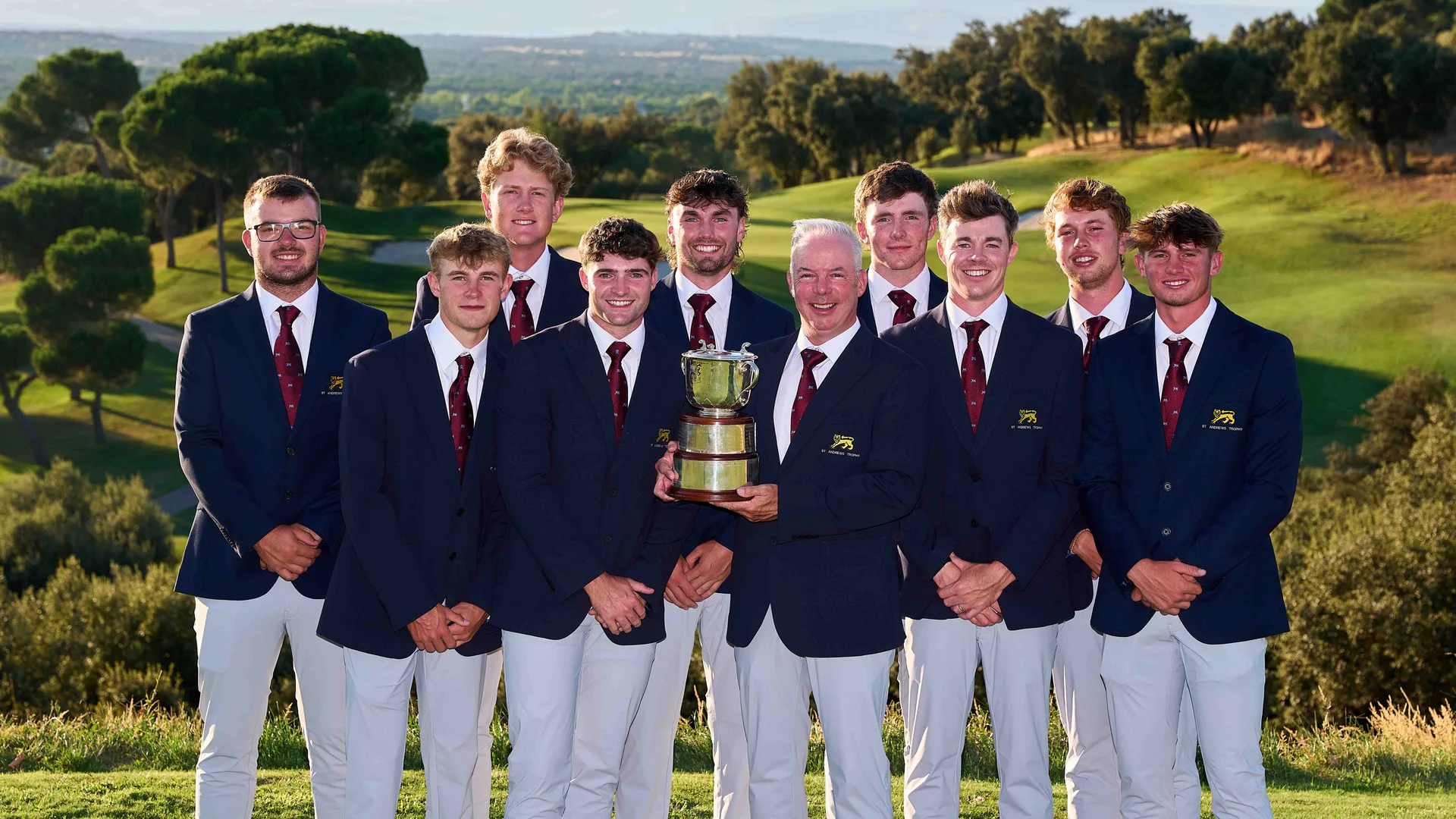 The GB&I team which won the 2025 St Andrews Trophy at Real Club de la Puerta de Hierro in Spain.
