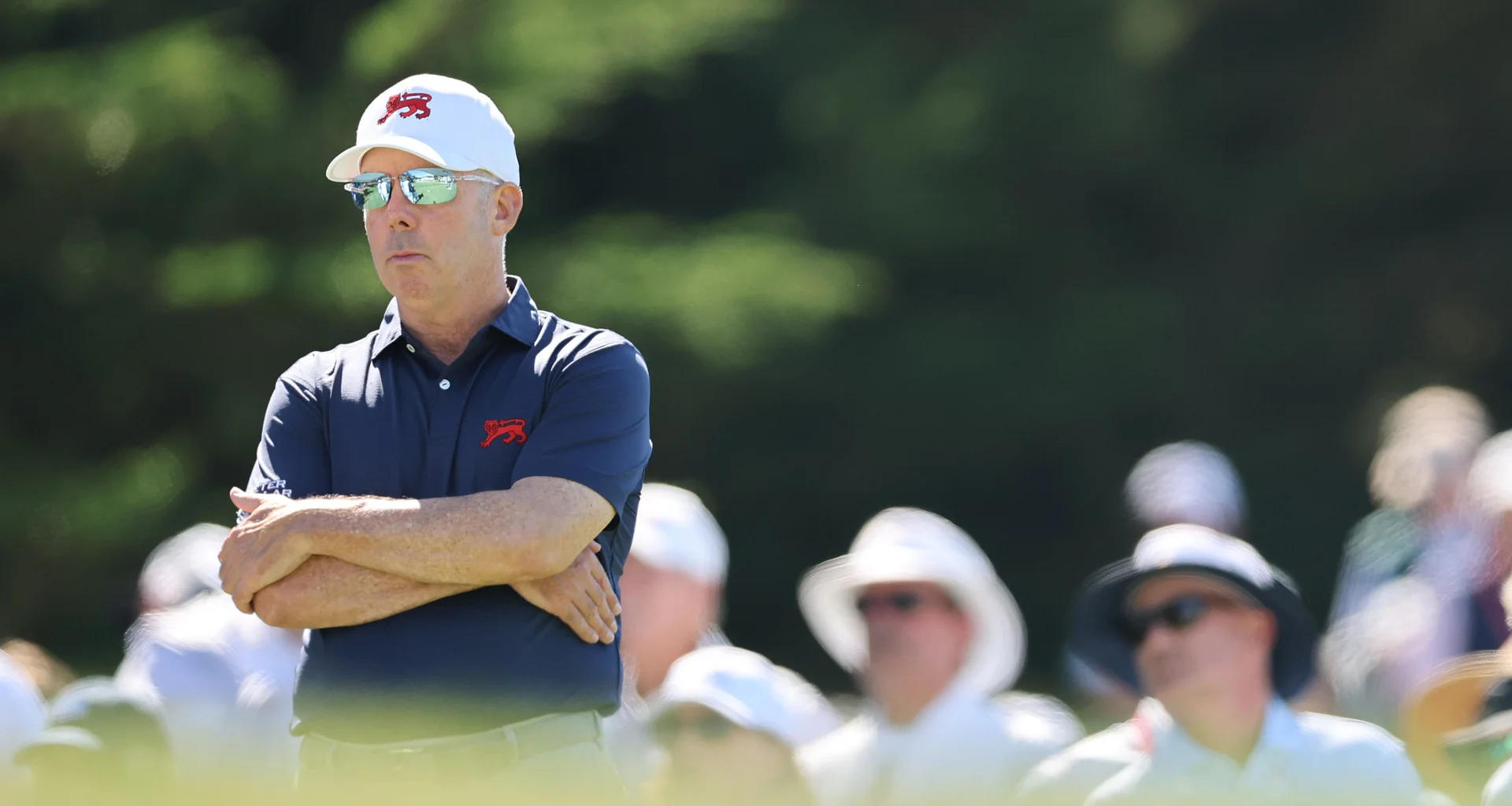 GB&I Walker Cup Captain Dean Robertson during the 2025 Walker Cup at Cypress Point.