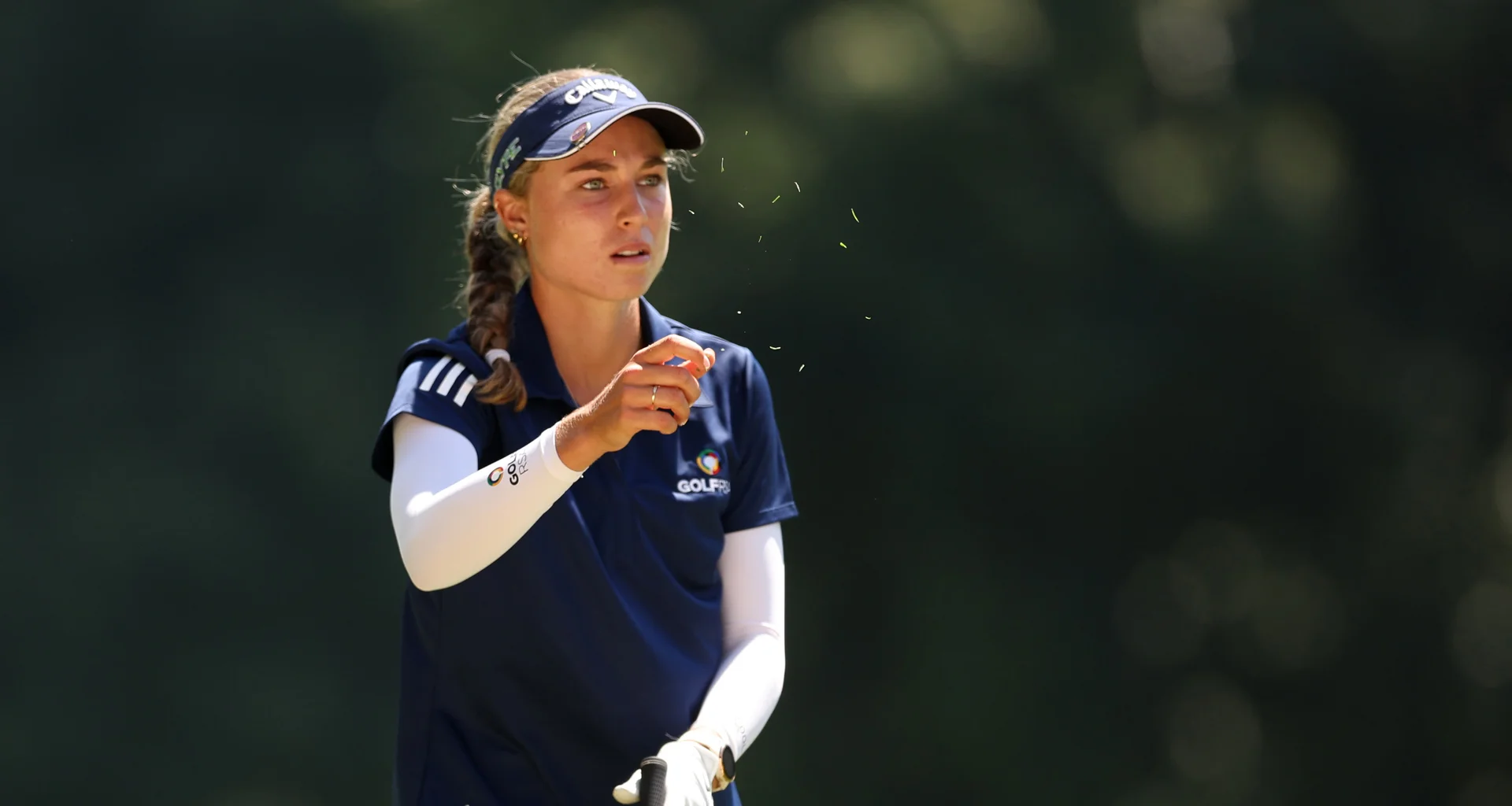 Kesha Louw in action during day two of the Africa Amateur Women's Invitational at Royal Johannesburg.