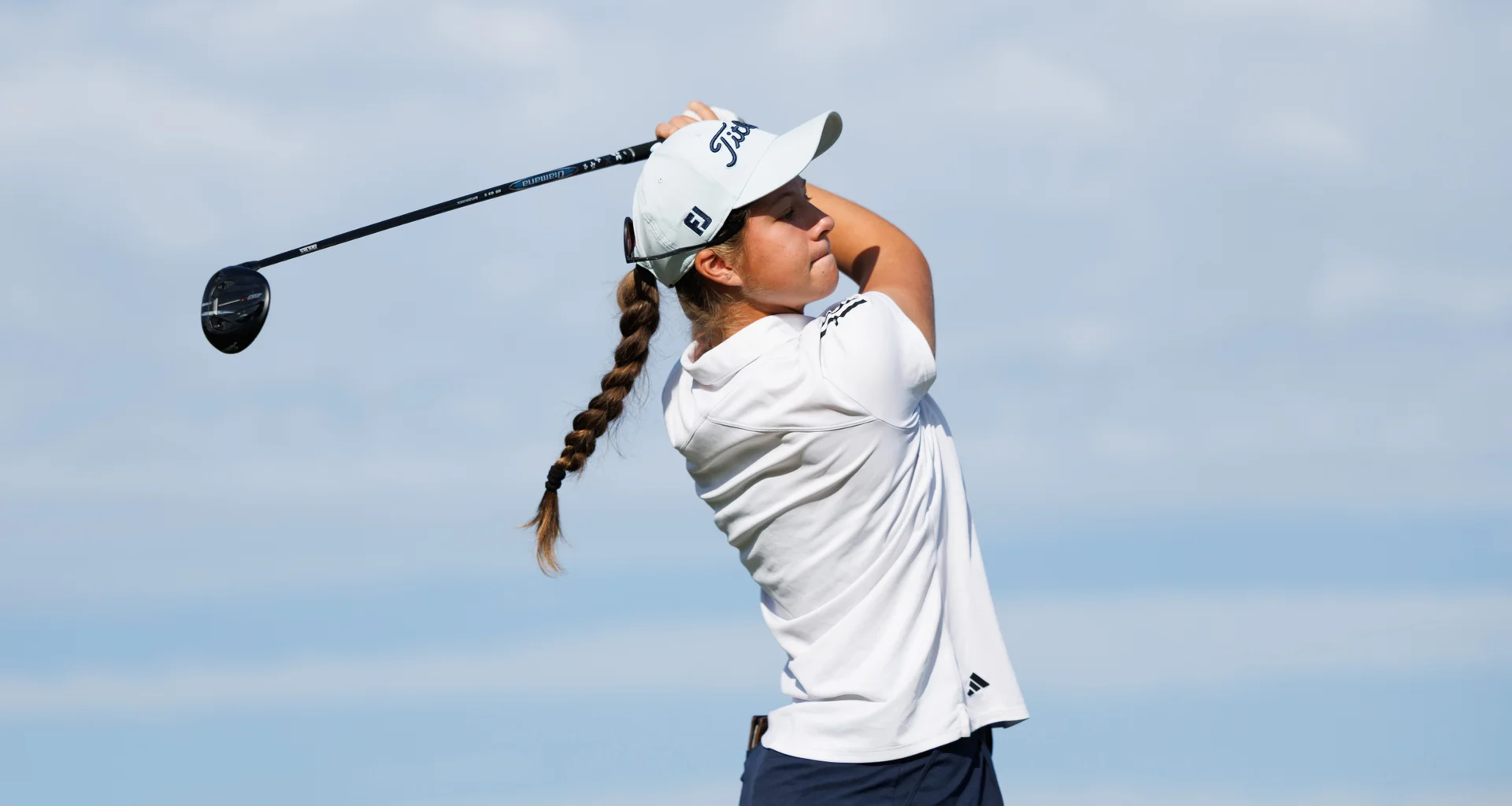 Lisa Coetzer in action during the 2026 Girls' Amateur Championship.