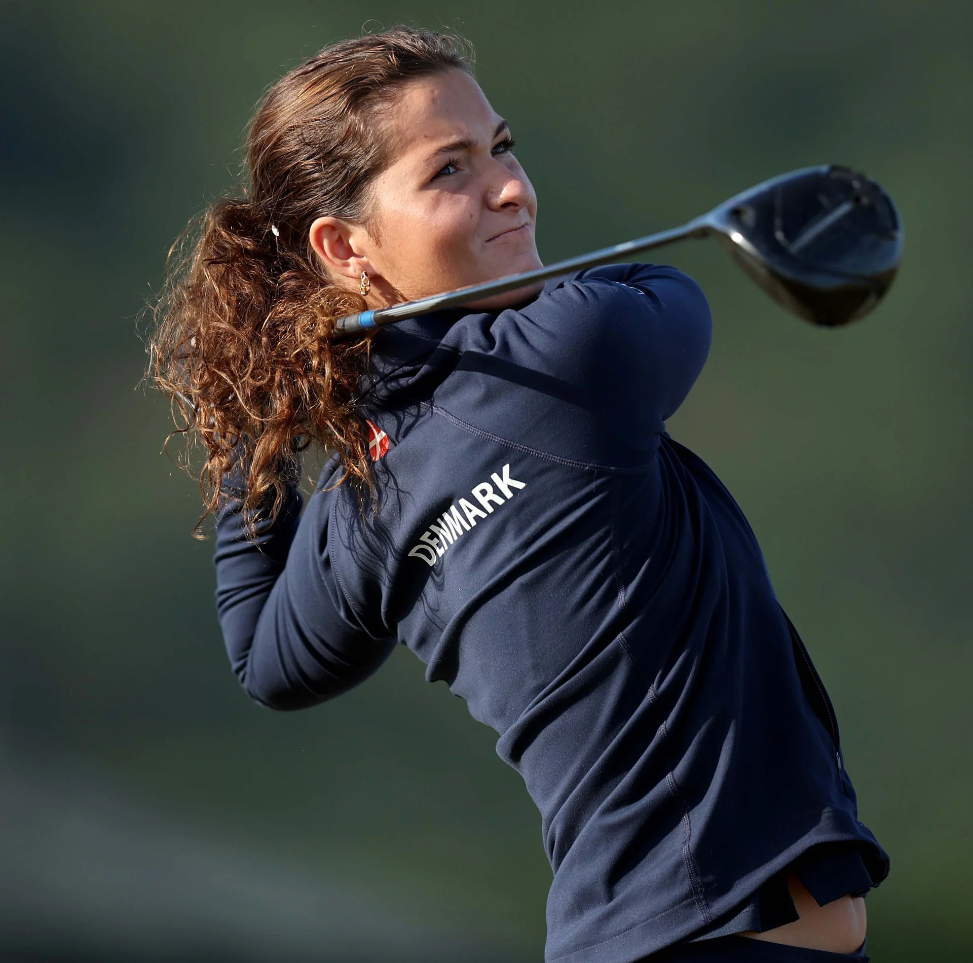 Benedicte Brent-Petersen at the Girls' Amateur Championship.