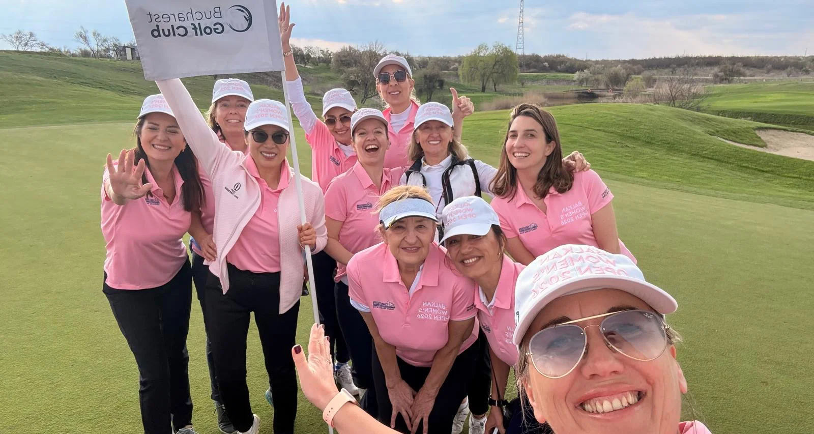 Team Serbia at the Balkan Women's Open.