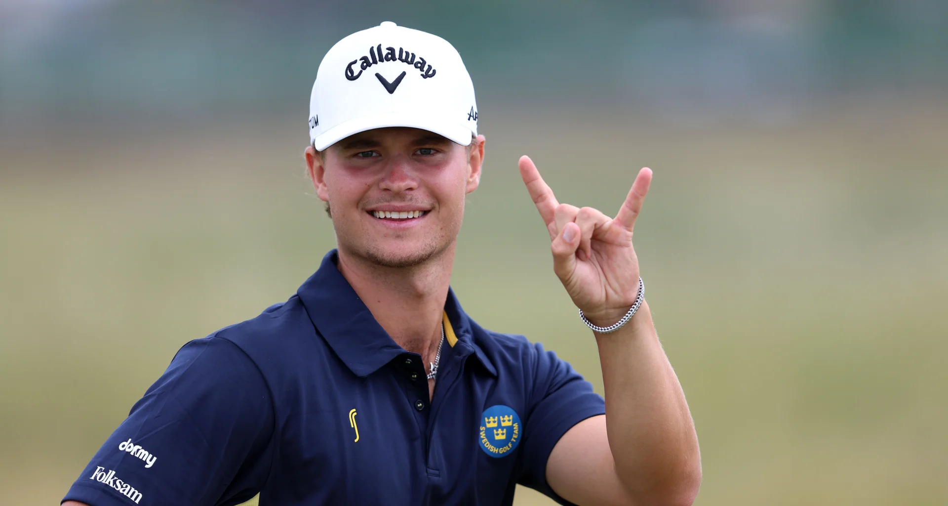 Wilhelm Ryding during day two of The 131st Amateur Championship.