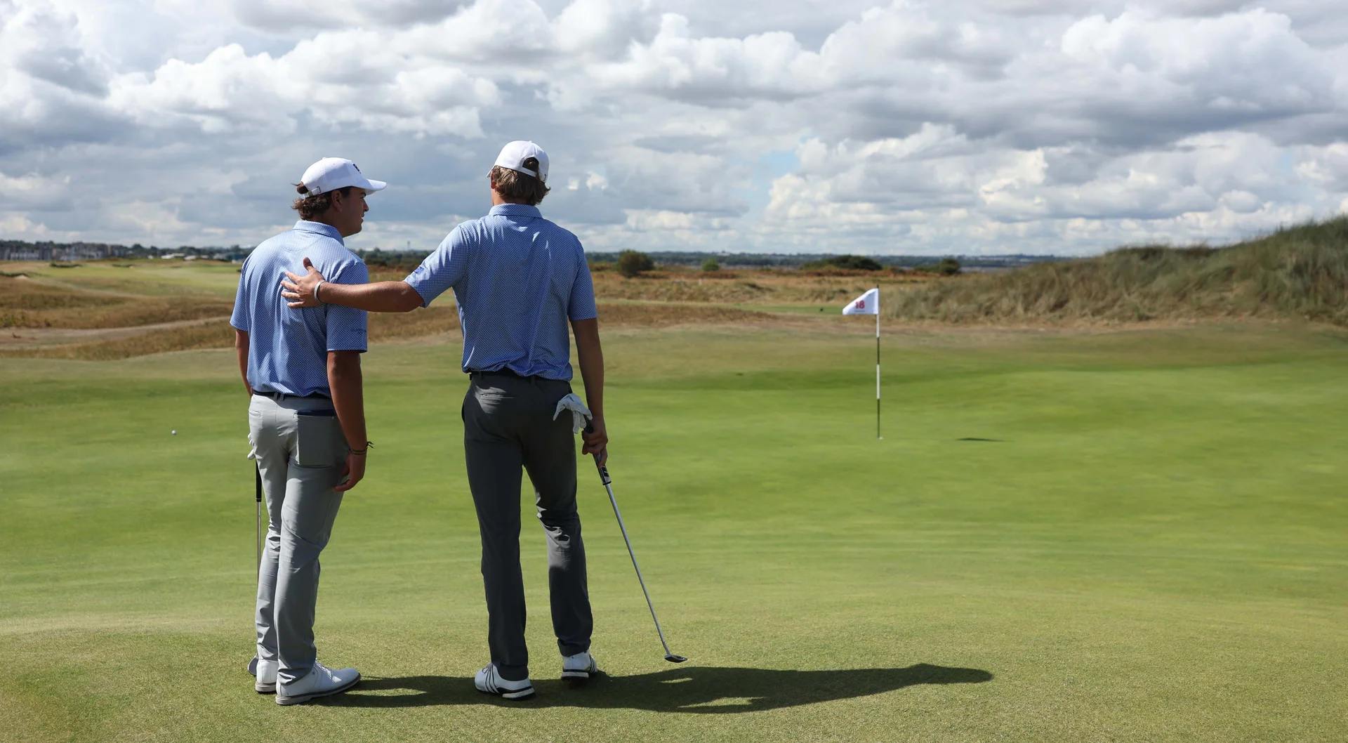 Louis Klein and GonzaloBanos Ramos of Continent of Europe during the Jacques Leglise Trophy.