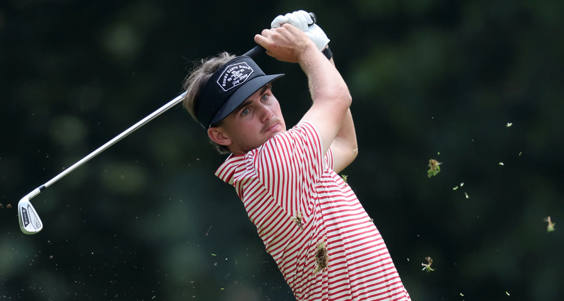 Jack Buchanan in action during day two of the Africa Amateur Championship at Royal Johannesburg.