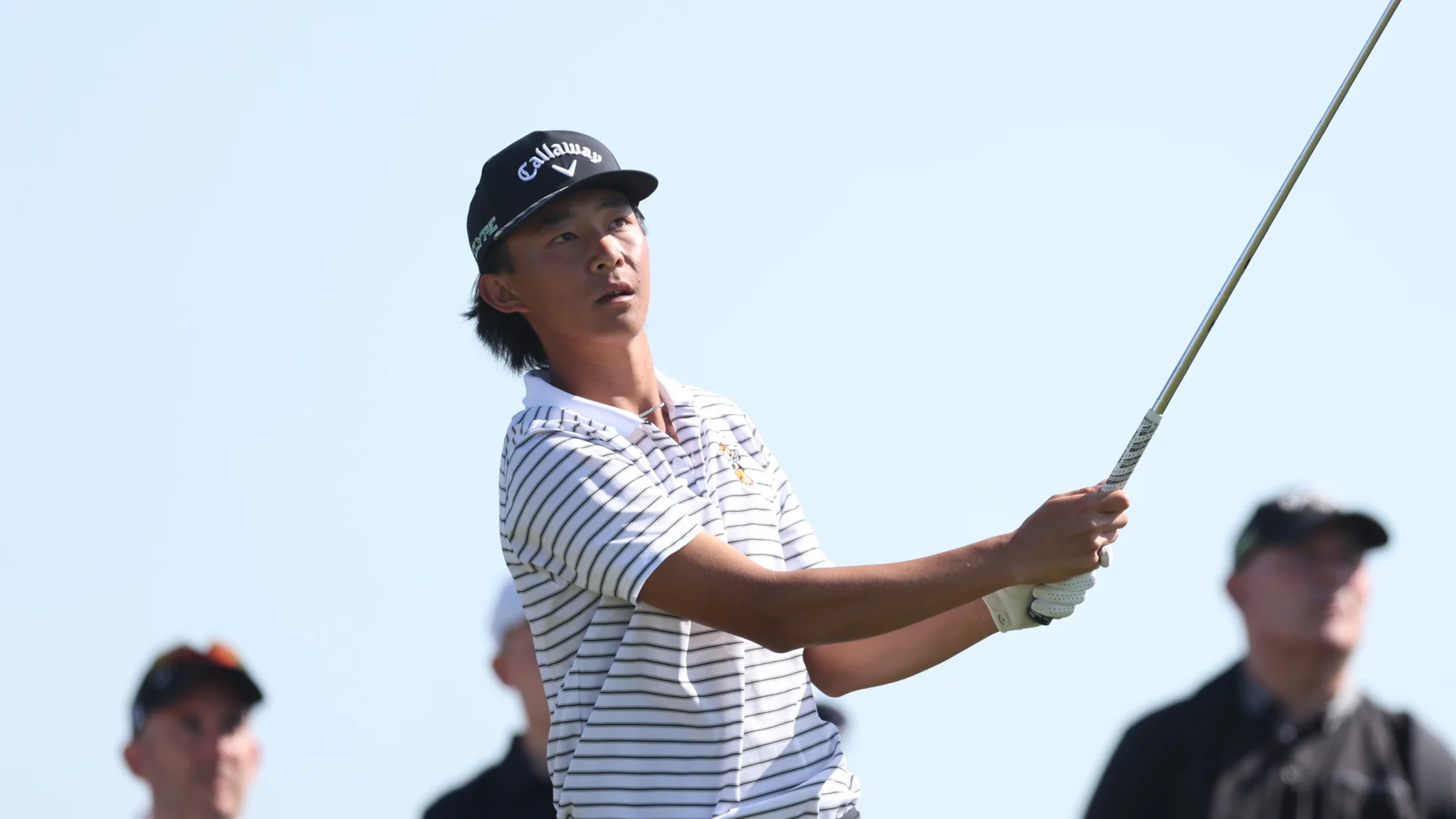 Ethan Fang during the final of The 130th Amateur Championship.