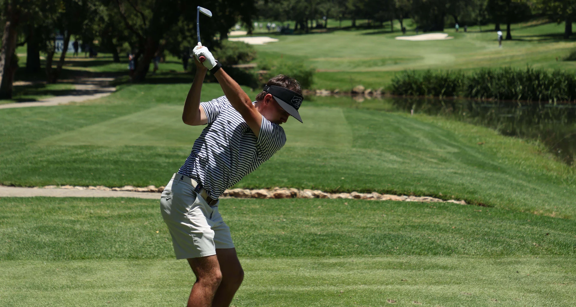 Jack Buchanan in action during round four of the Africa Amateur Championship at Royal Johannesburg.