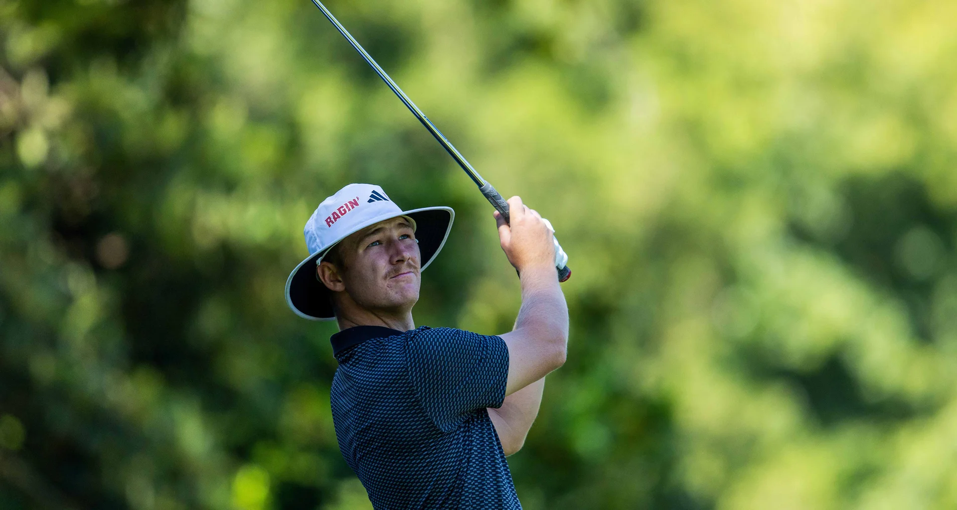 Malan Potgieter of South Africa tees off during a practice round prior to the Africa Amateur Championship at Royal Johannesburg on February 2, 2026 in Johannesburg, South Africa.