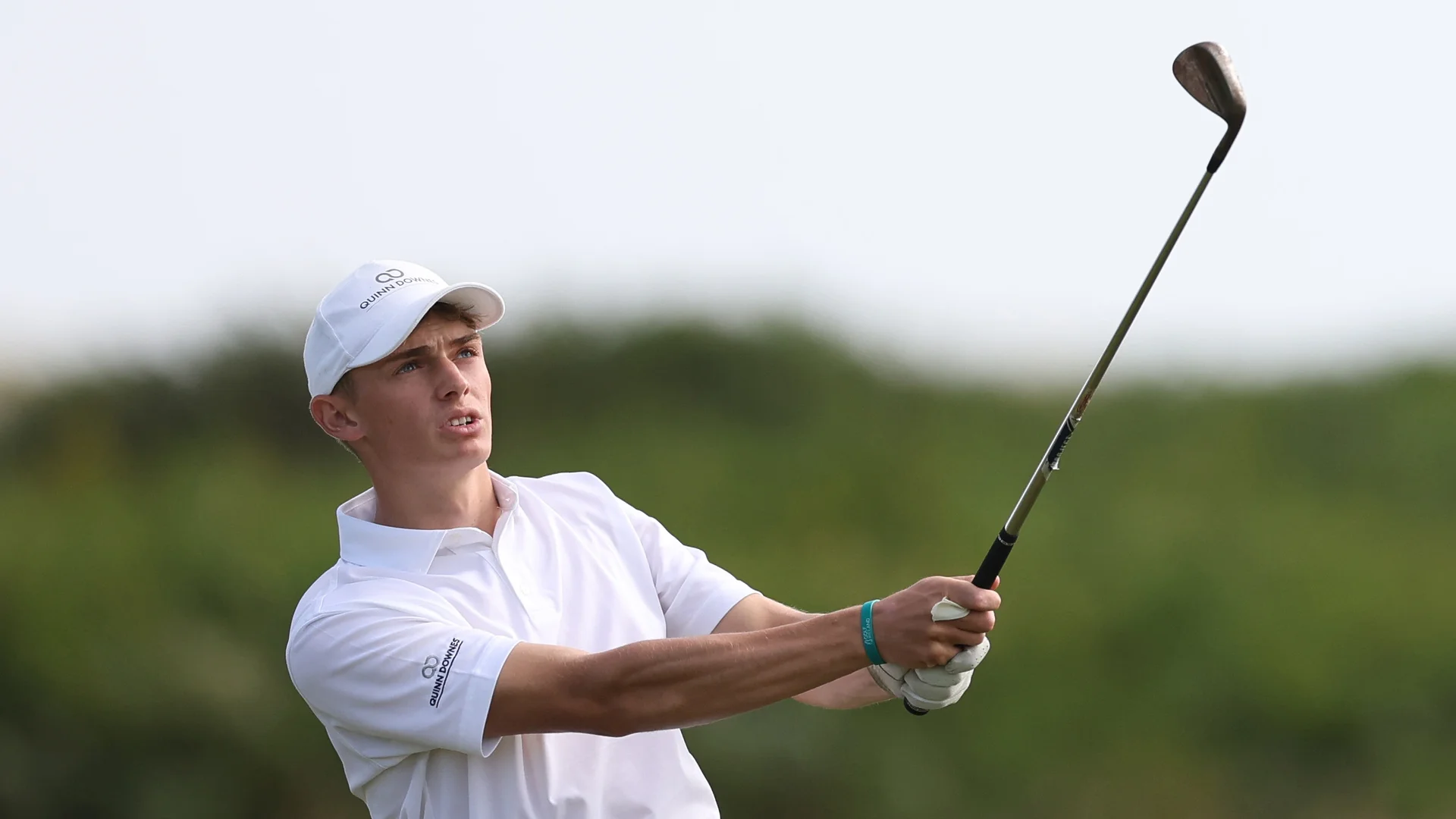 Adam Fahey at the Boys' Amateur Championship at County Louth.