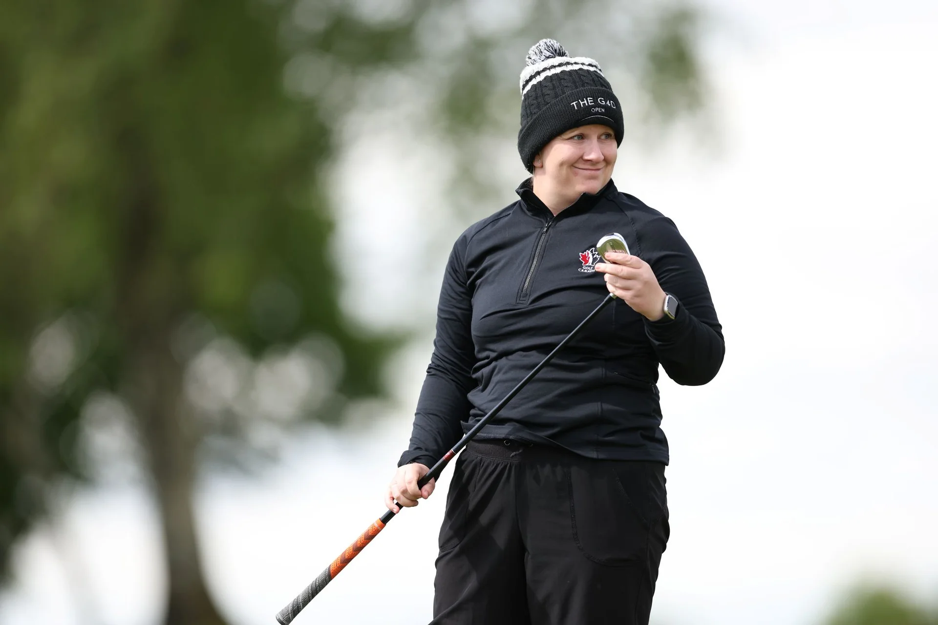 Natasha Stasiuk of Canada during Day One of The G4D Open at Celtic Manor Resort