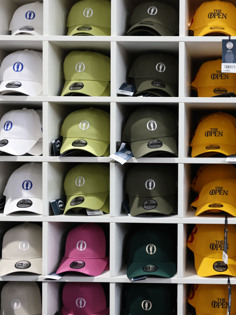 The R&A shop, home of Championship merchandise for The Open, AIG Women's Open and The Curtis Cup