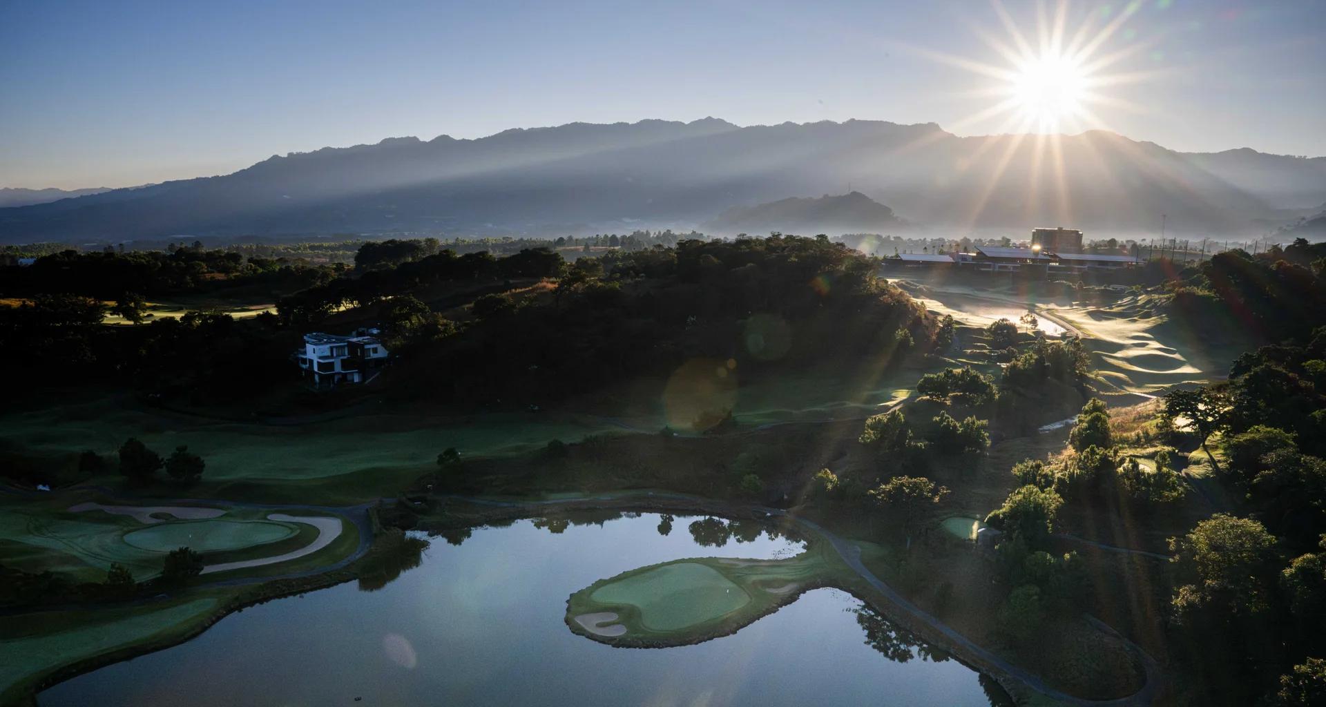 A general view of El Pulte Golf in Guatemala.