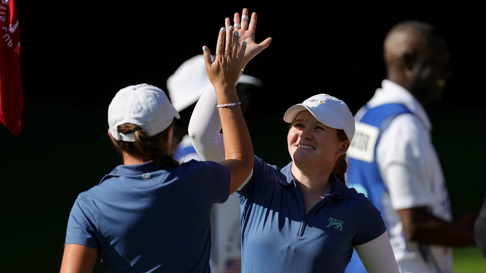 Isla McDonald-O'Brien on day one of the 44th Curtis Cup