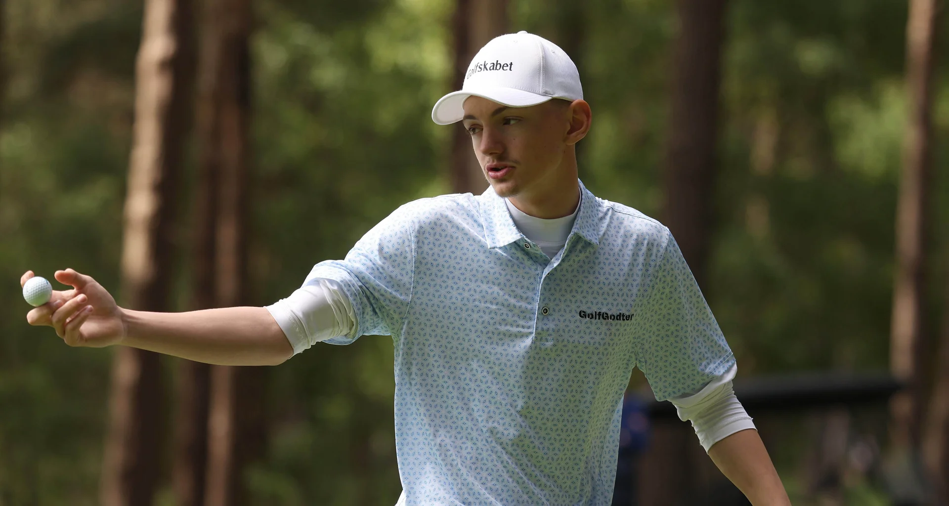 Frederik Brokfelt-Christiansen at The G4D Open in 2025.