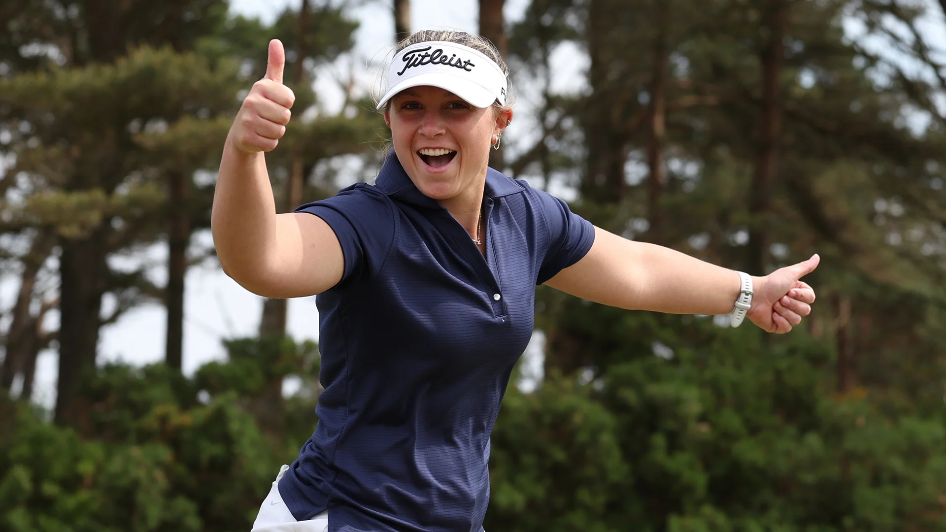 Morgan Miller during day three of The Women's Amateur Championship