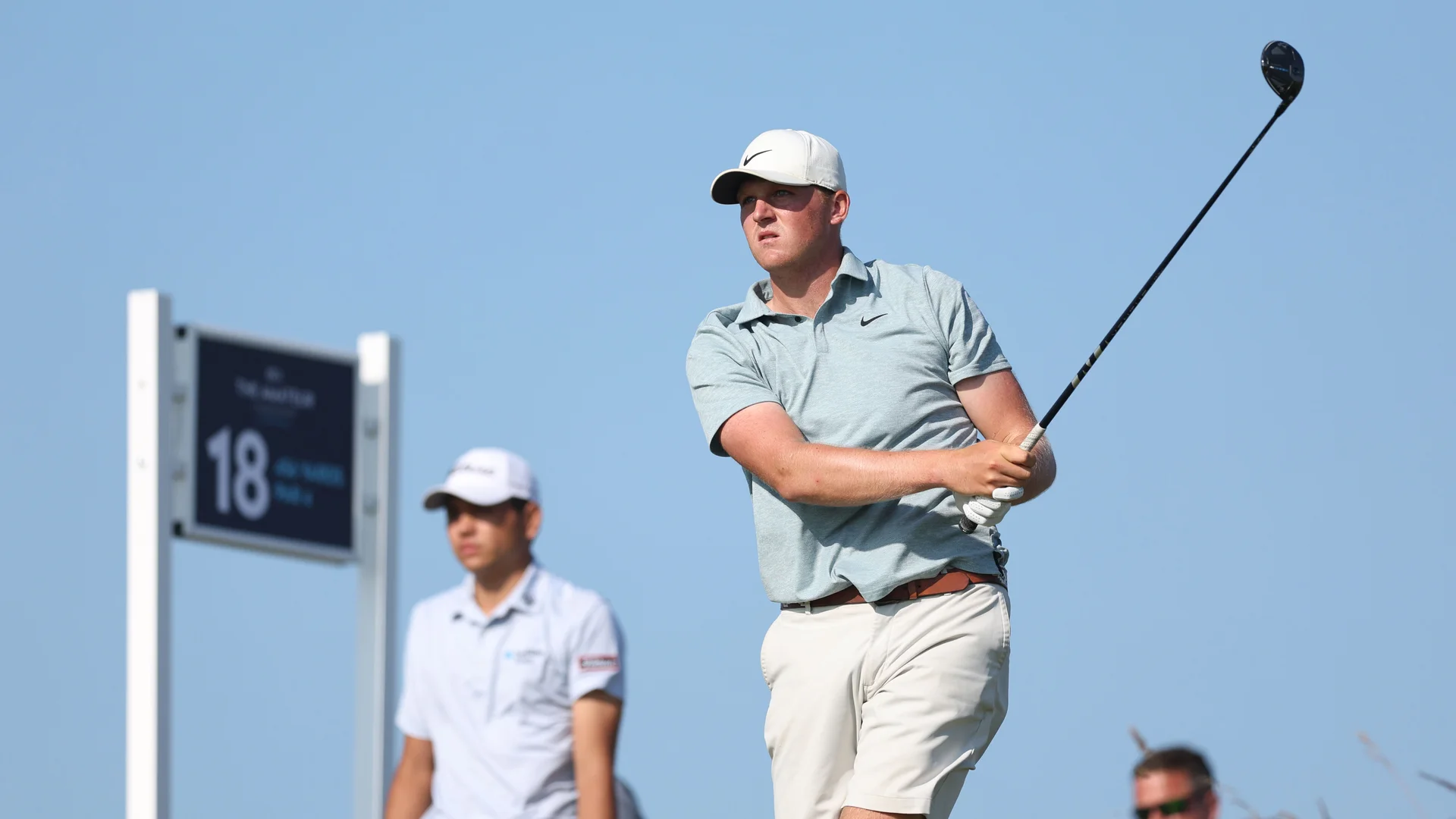 Tommy Morrison in action at The 130th Amateur Championship at Royal St George's.