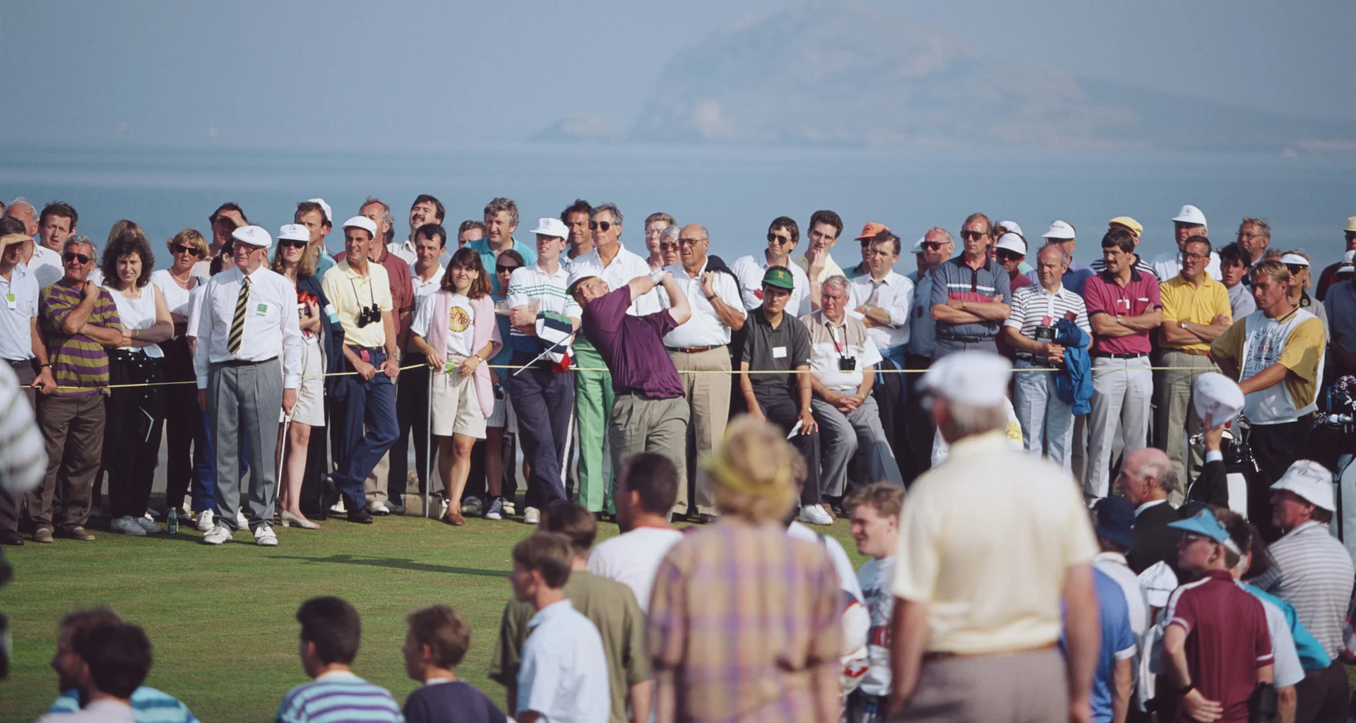 David Duval in action at the Walker Cup in 1991.