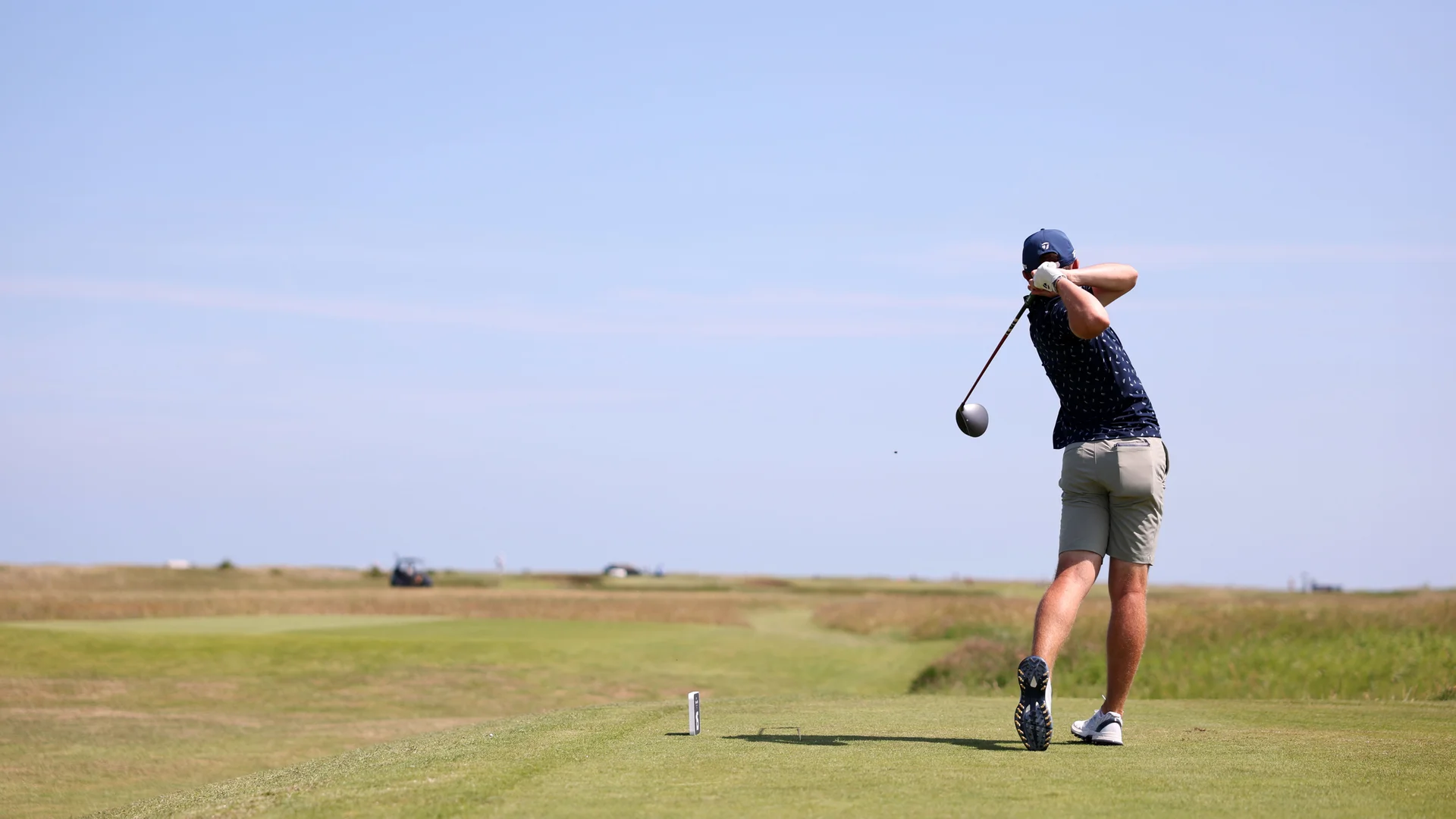 Oscar Couilleau during day three of The 130th Amateur Championship at Royal St George's.