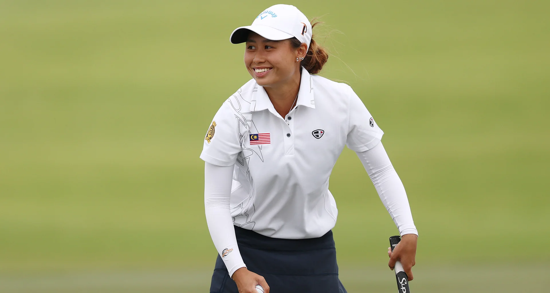 Jeneath Wong in action at the Women's Amateur Asia-Pacific.