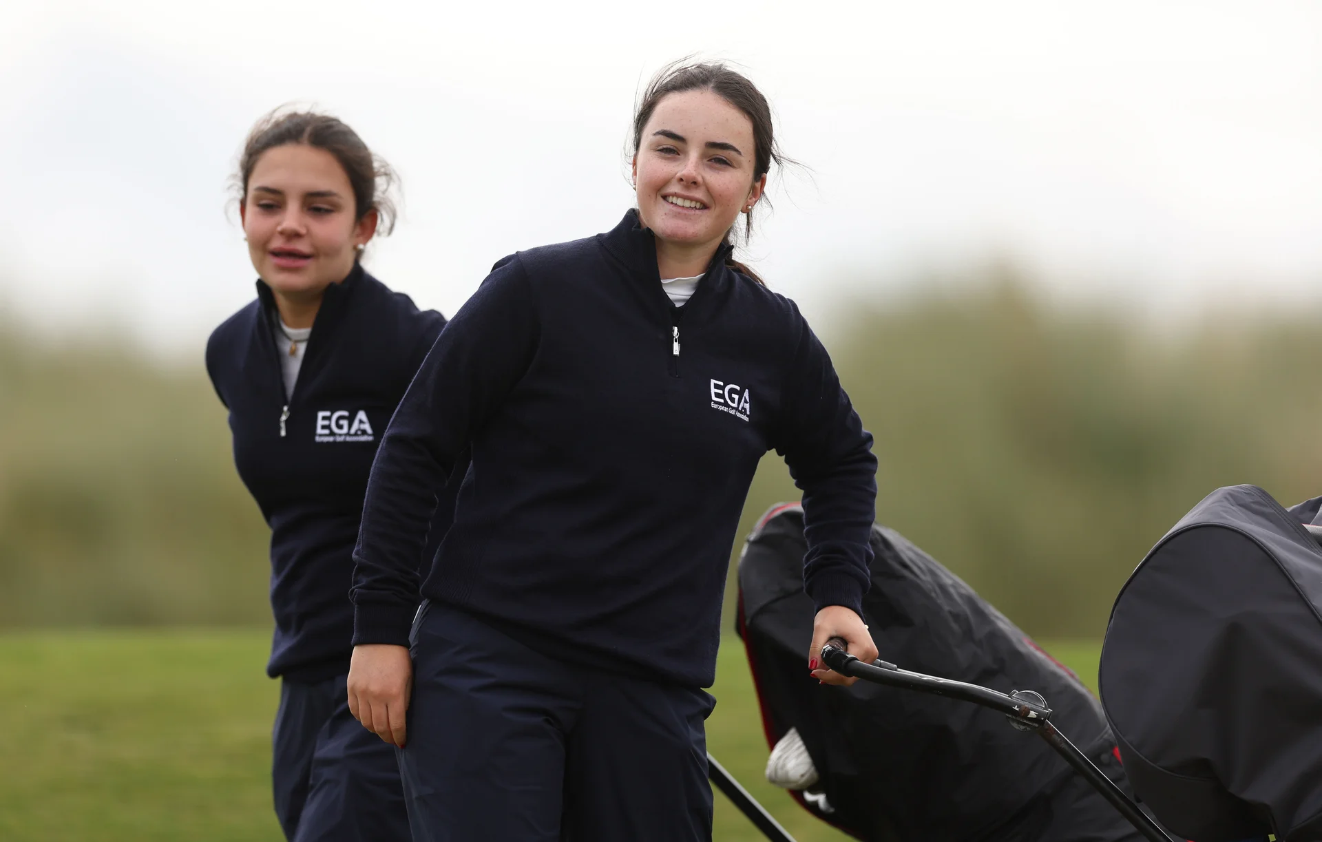 Angela Revuelta of Continent of Europe during the Junior Vagliano Trophy.