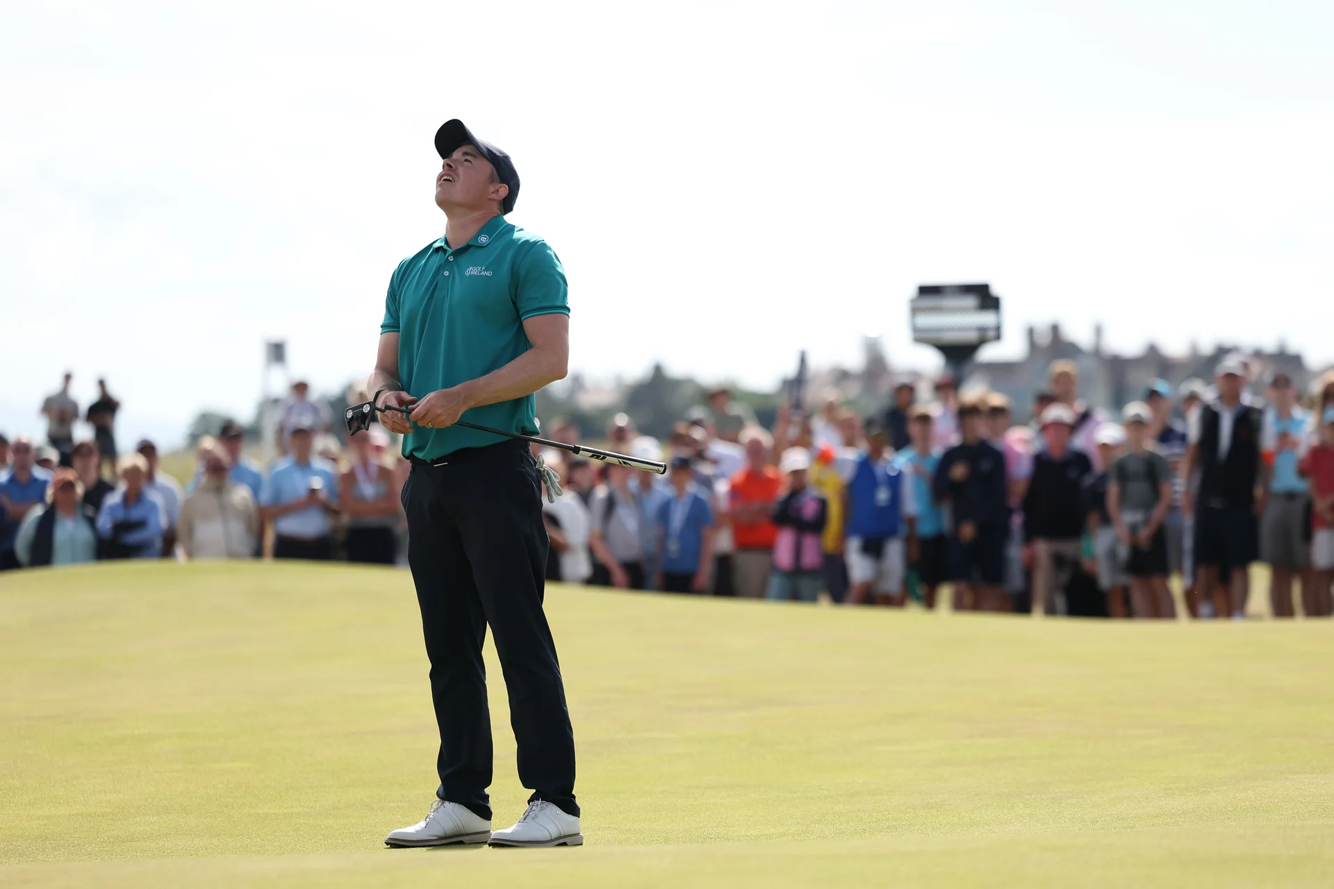 Stuart Grehan after winning The 131st Amateur Championship.