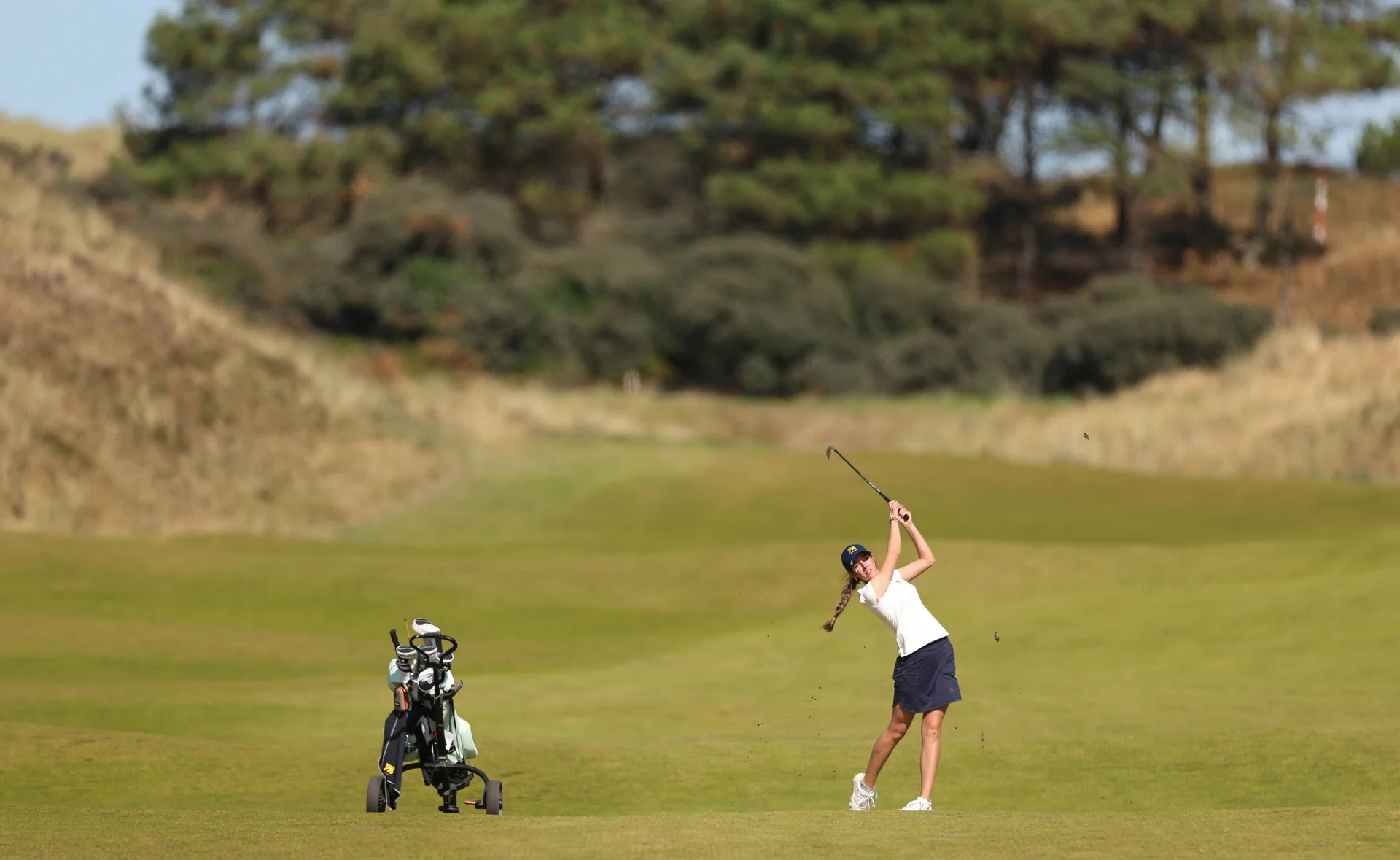 Mariella Buchanan of team Great Britain and Ireland during the Junior Vagliano Trophy.