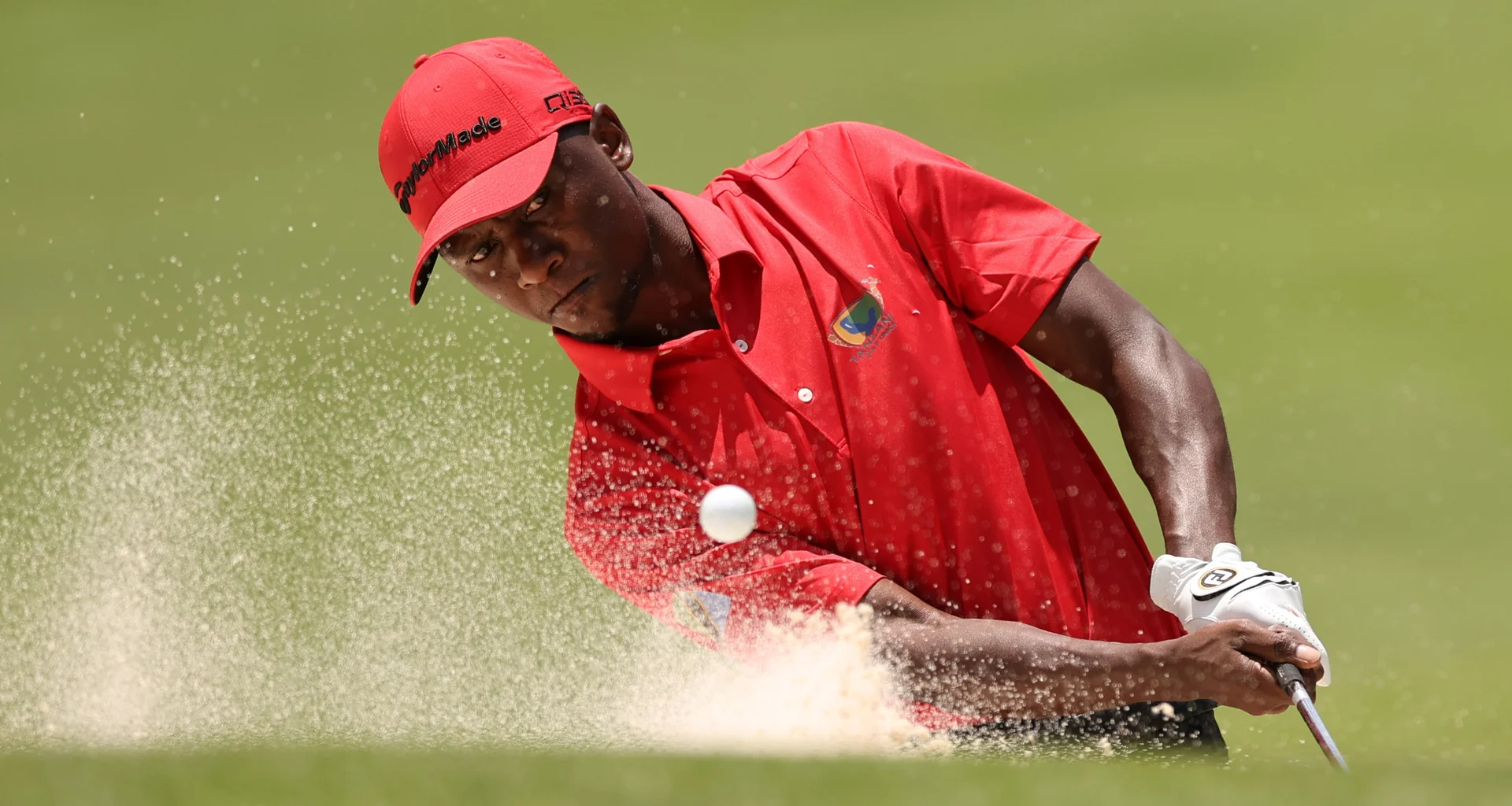 Enoshi Wanyeche during day one of the Africa Amateur Championship.