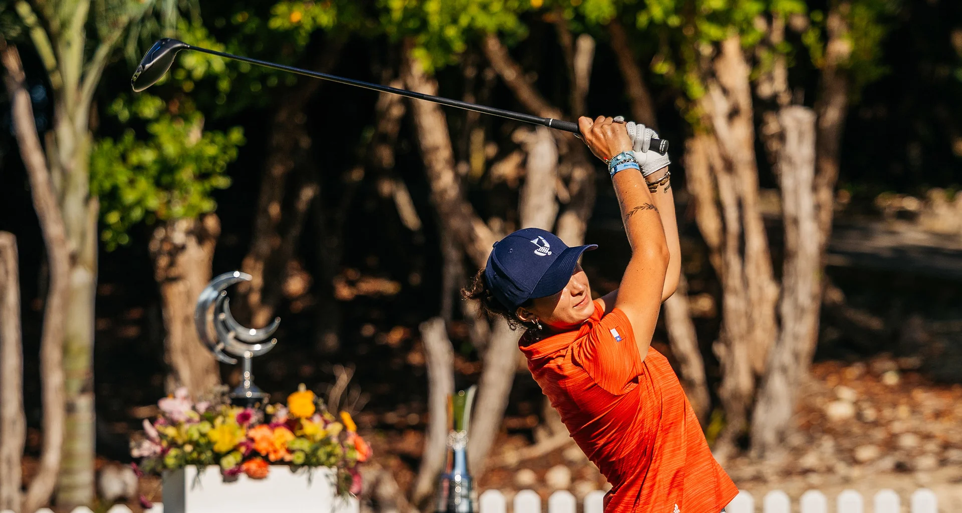 Amelia Ruiz Topali during round one of the Women's Amateur Latin America at at PGA Riviera Maya in Mexico.