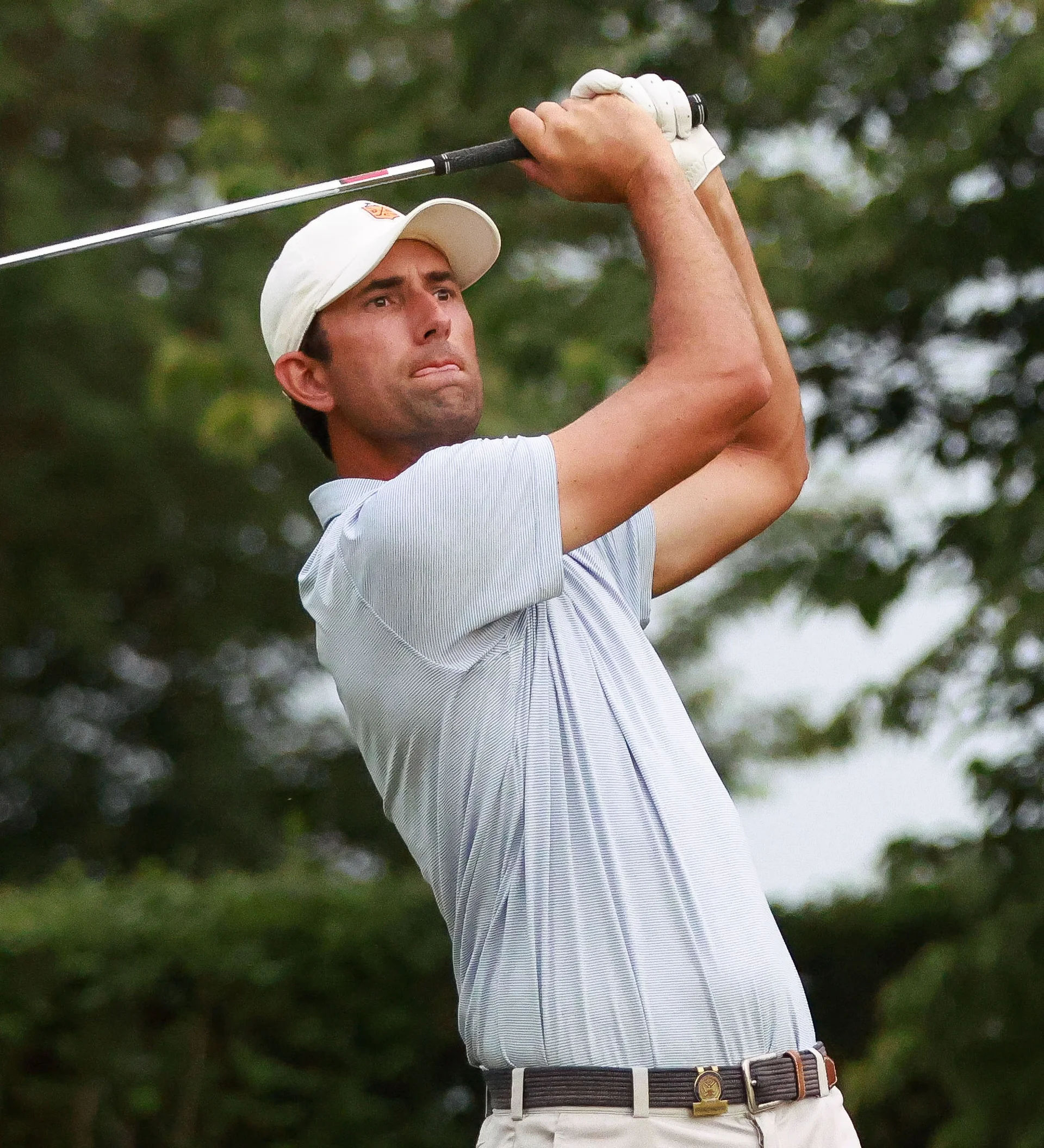 A shot of Stewart Hagestad in action.